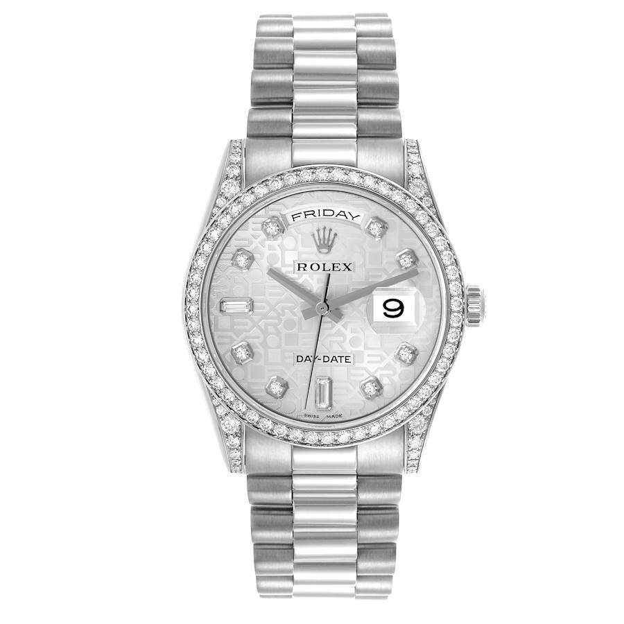Rolex President Day-Date 36mm White Gold 2007 for Sale