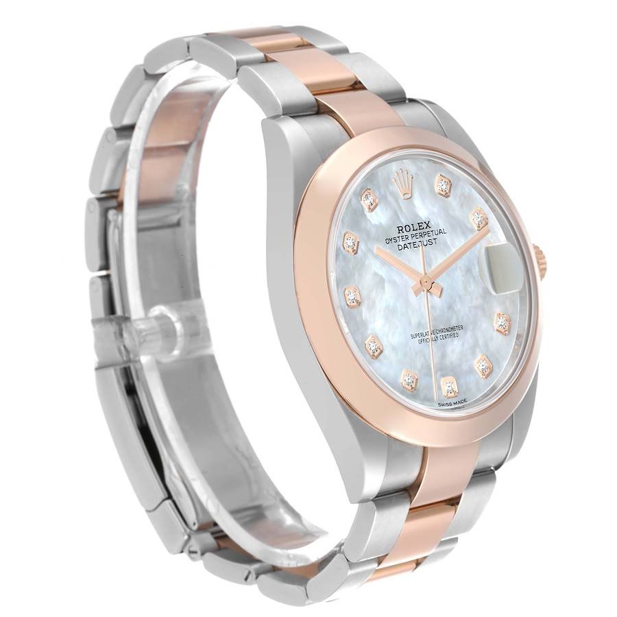 Rolex Datejust 41mm Rose Gold Stainless Steel 2016-2022 for Sale — detail 3