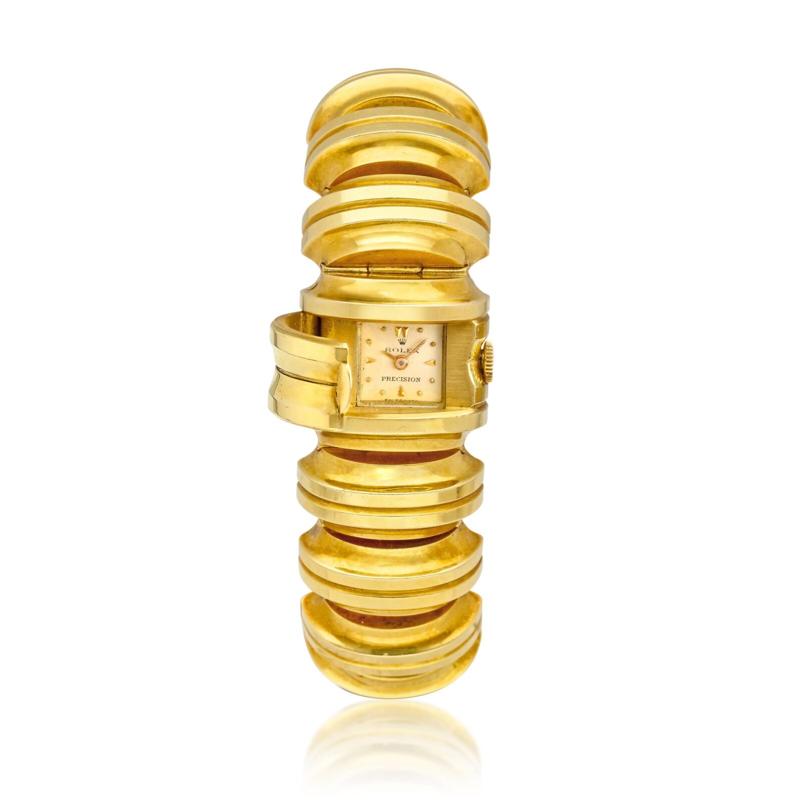 Rolex Precision 21.5mm Yellow Gold 1947 for Sale