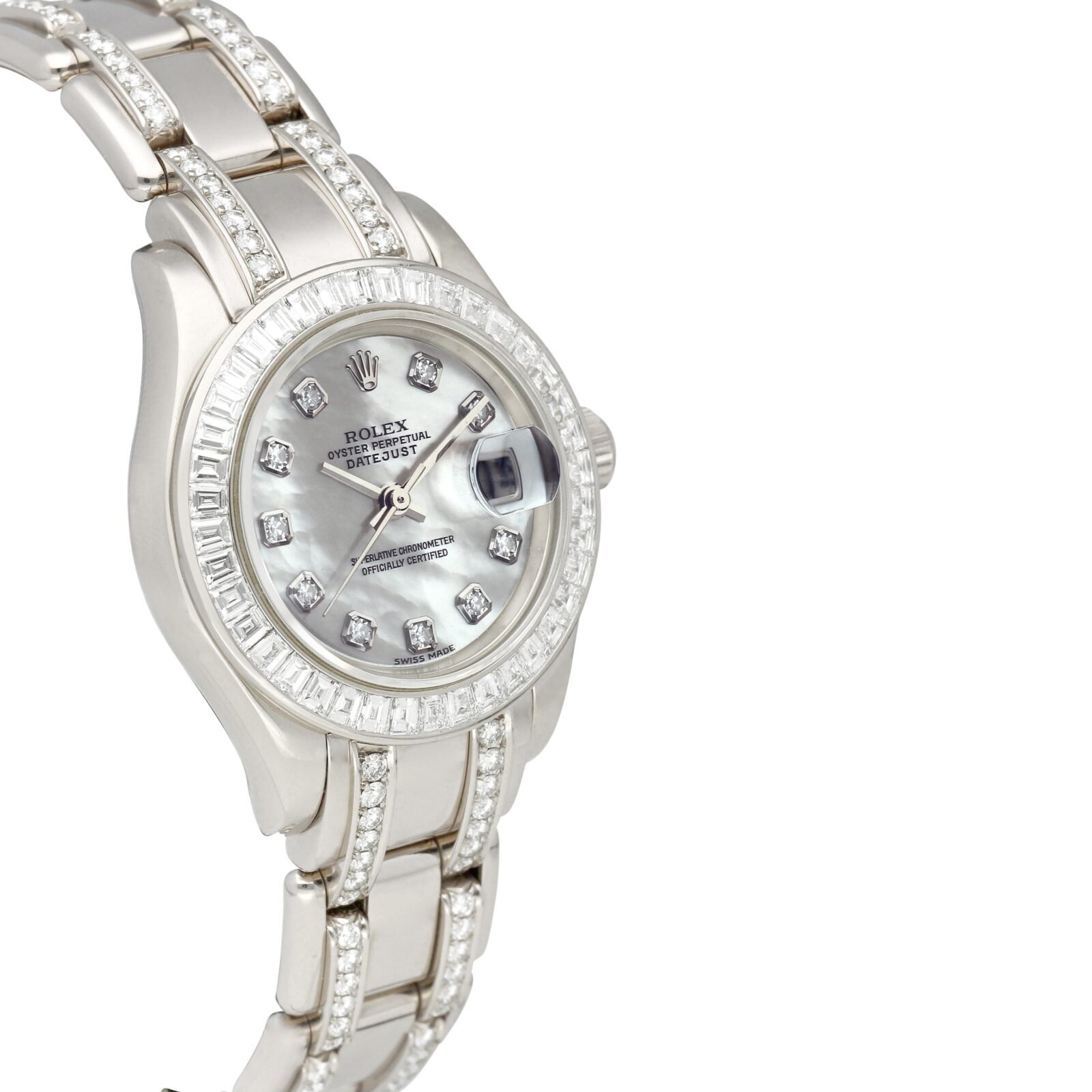 Rolex Datejust Pearlmaster 29mm White Gold 1995 for Sale — detail 1
