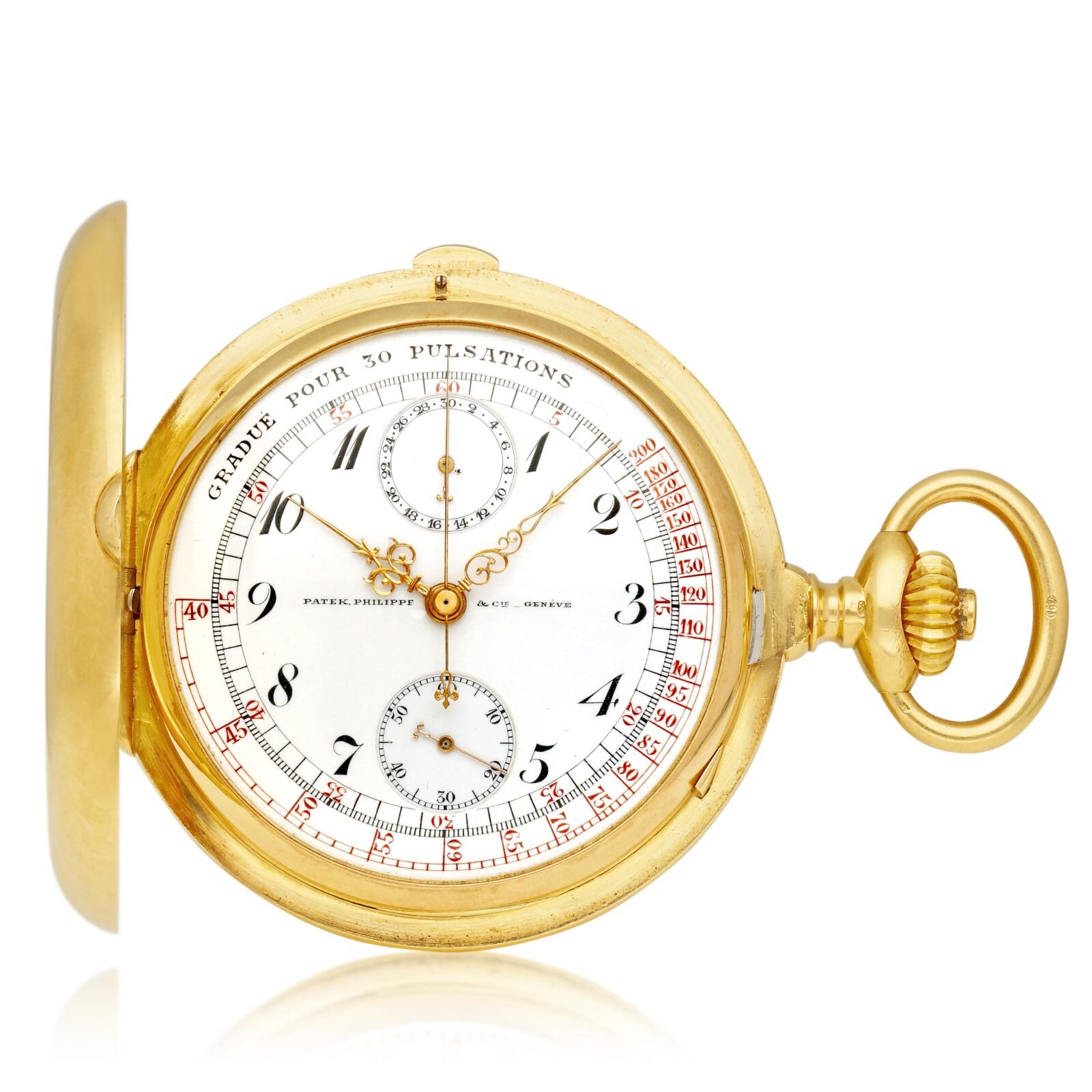 Patek Philippe Chronograph Yellow Gold 1912 for Sale