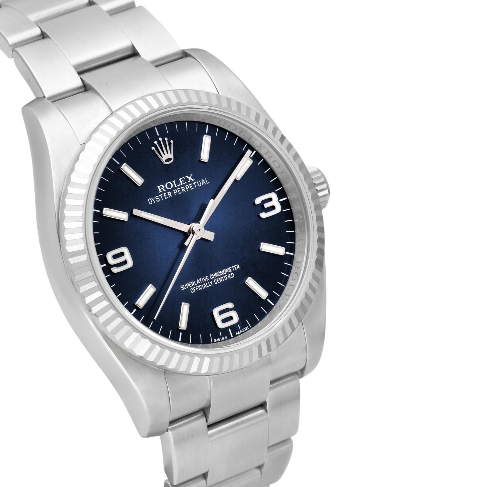 Rolex Oyster Perpetual 36mm Stainless Steel Circa 2013 for Sale — detail 1
