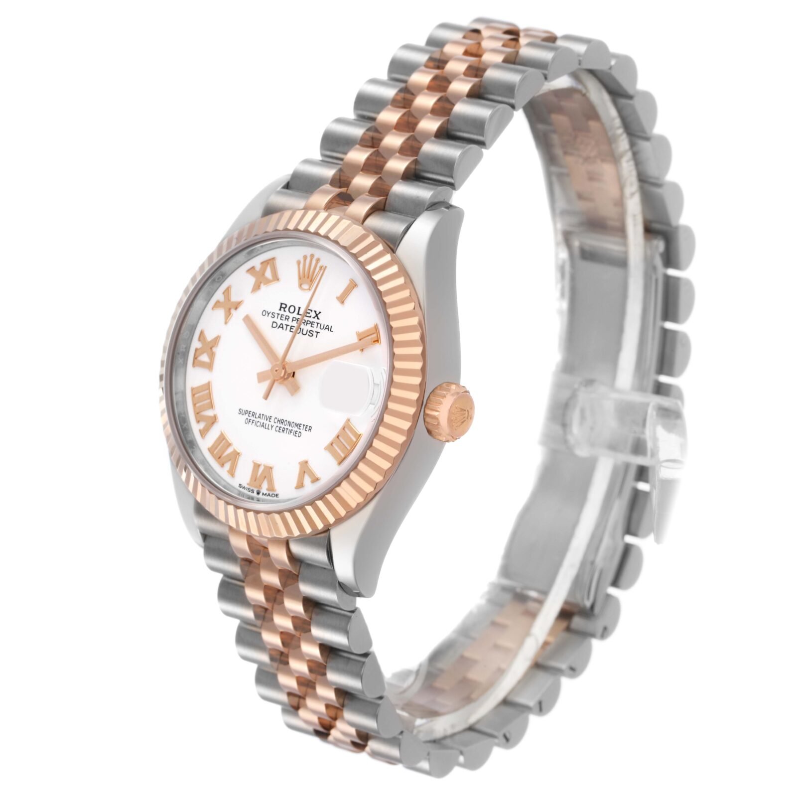 Rolex Datejust 31mm Stainless Steel Rose Gold 2021 for Sale — detail 3