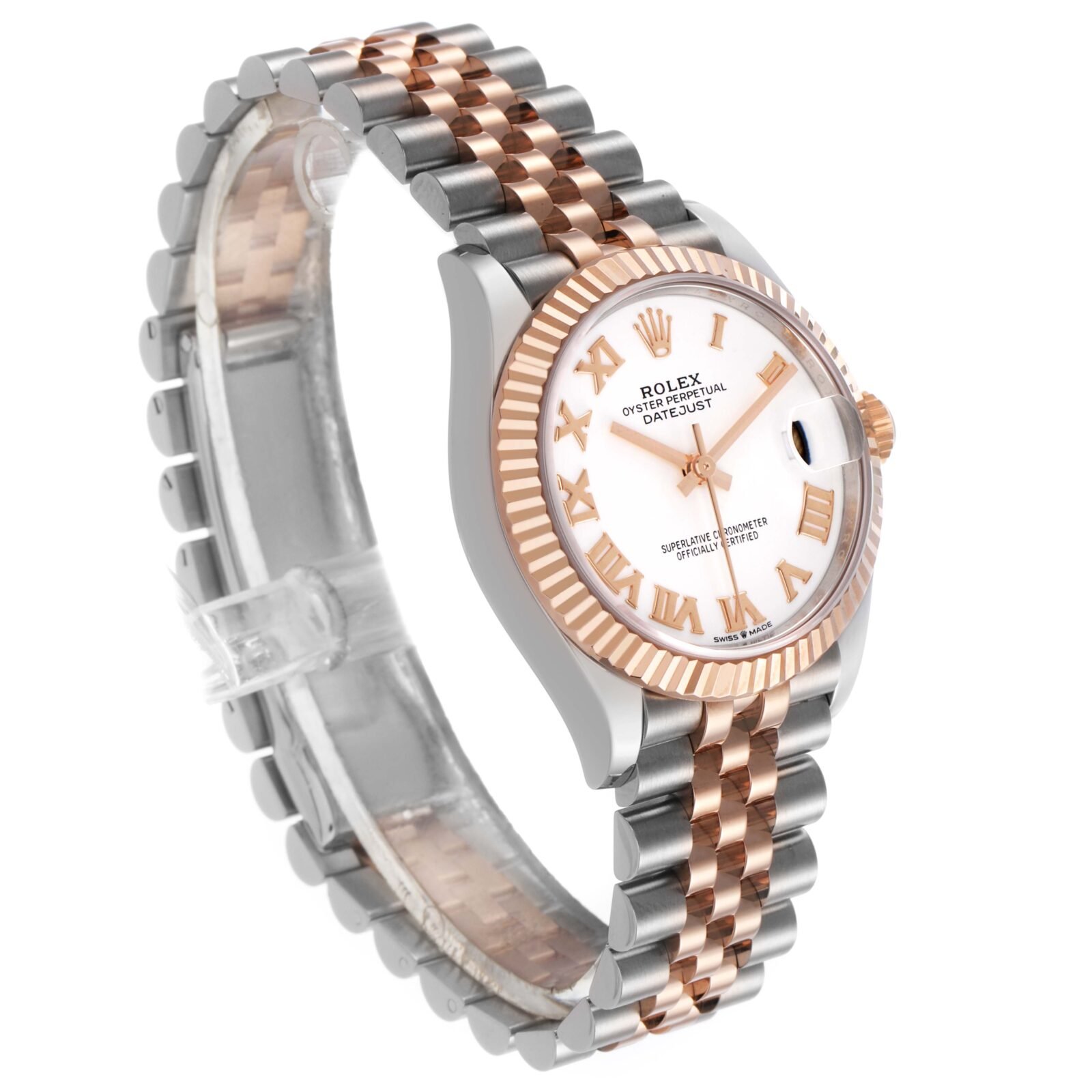 Rolex Datejust 31mm Stainless Steel Rose Gold 2021 for Sale — detail 2