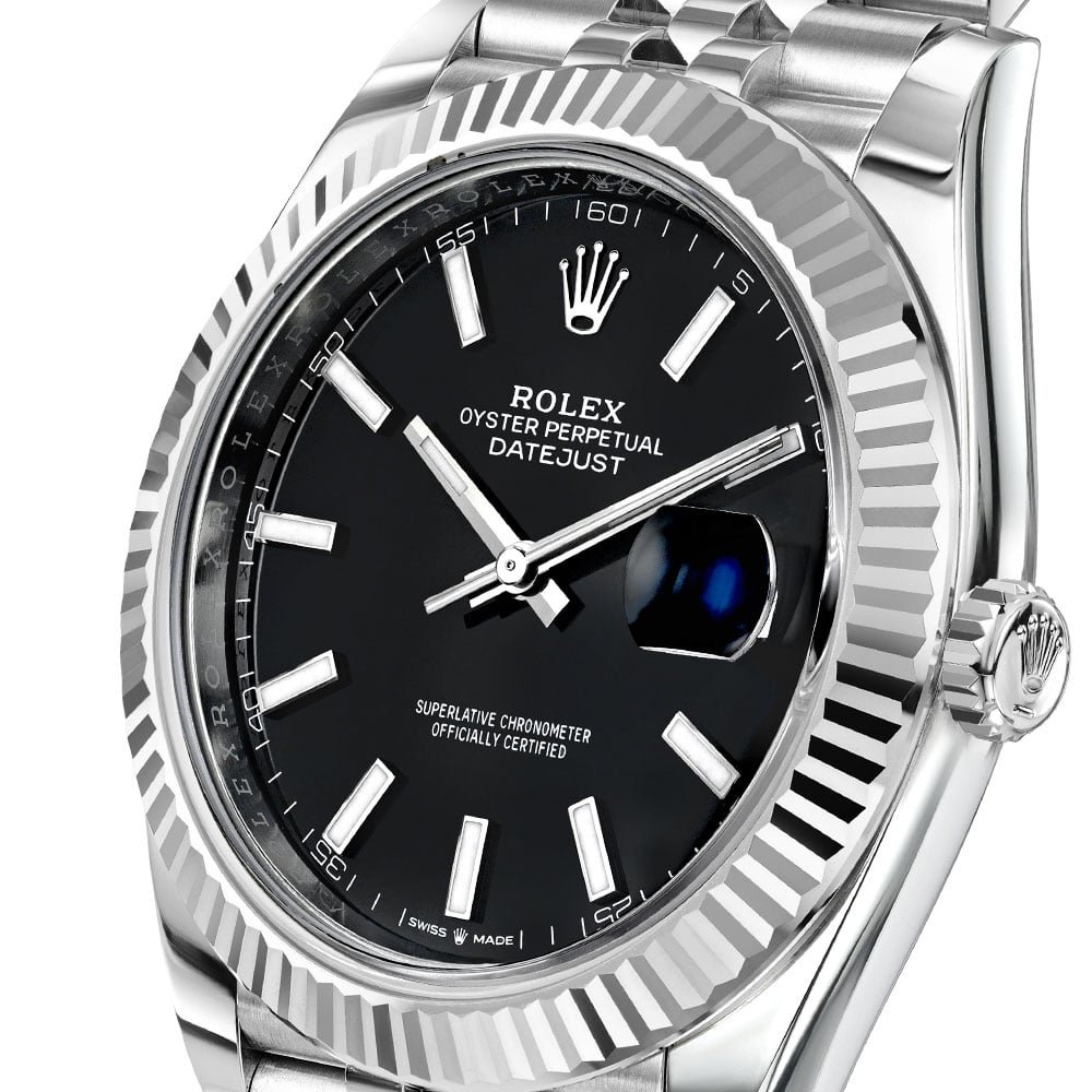 Rolex Datejust 41mm Stainless Steel White Gold 2022 for Sale — detail 2