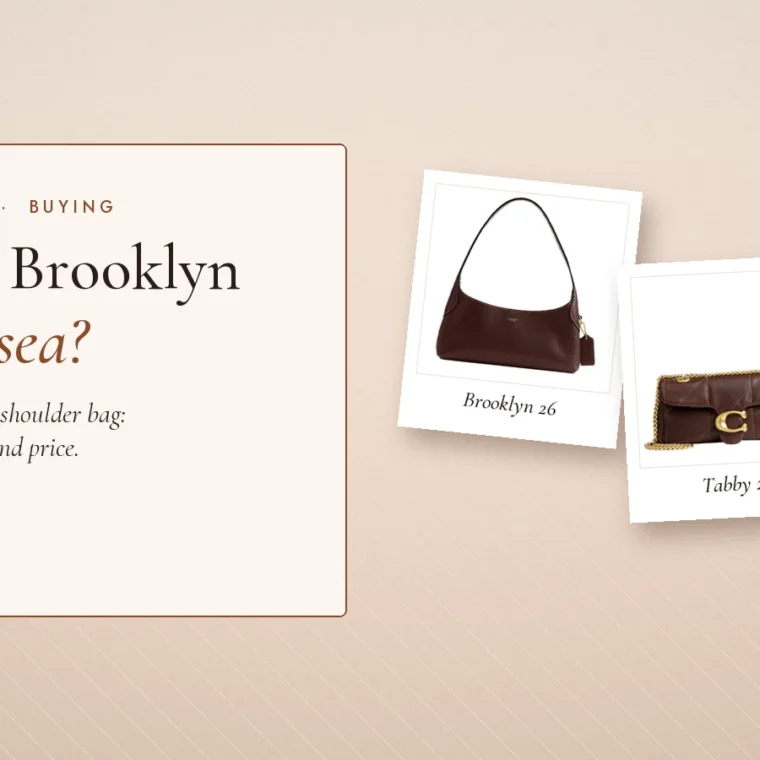 Coach Tabby, Brooklyn or Chelsea: Which Coach Shoulder Bag to Buy