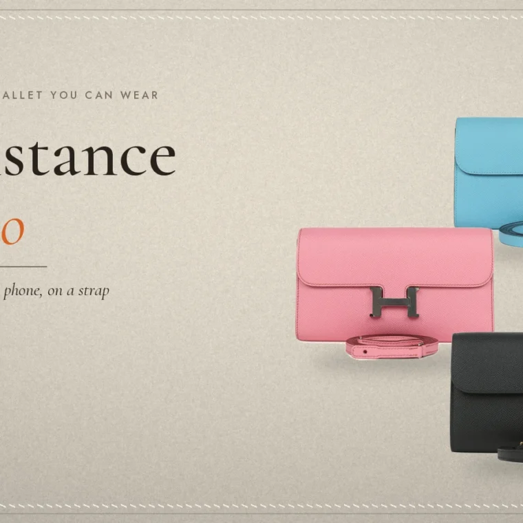 Constance To Go Wallet: Size, Leathers, Colours and the Slim