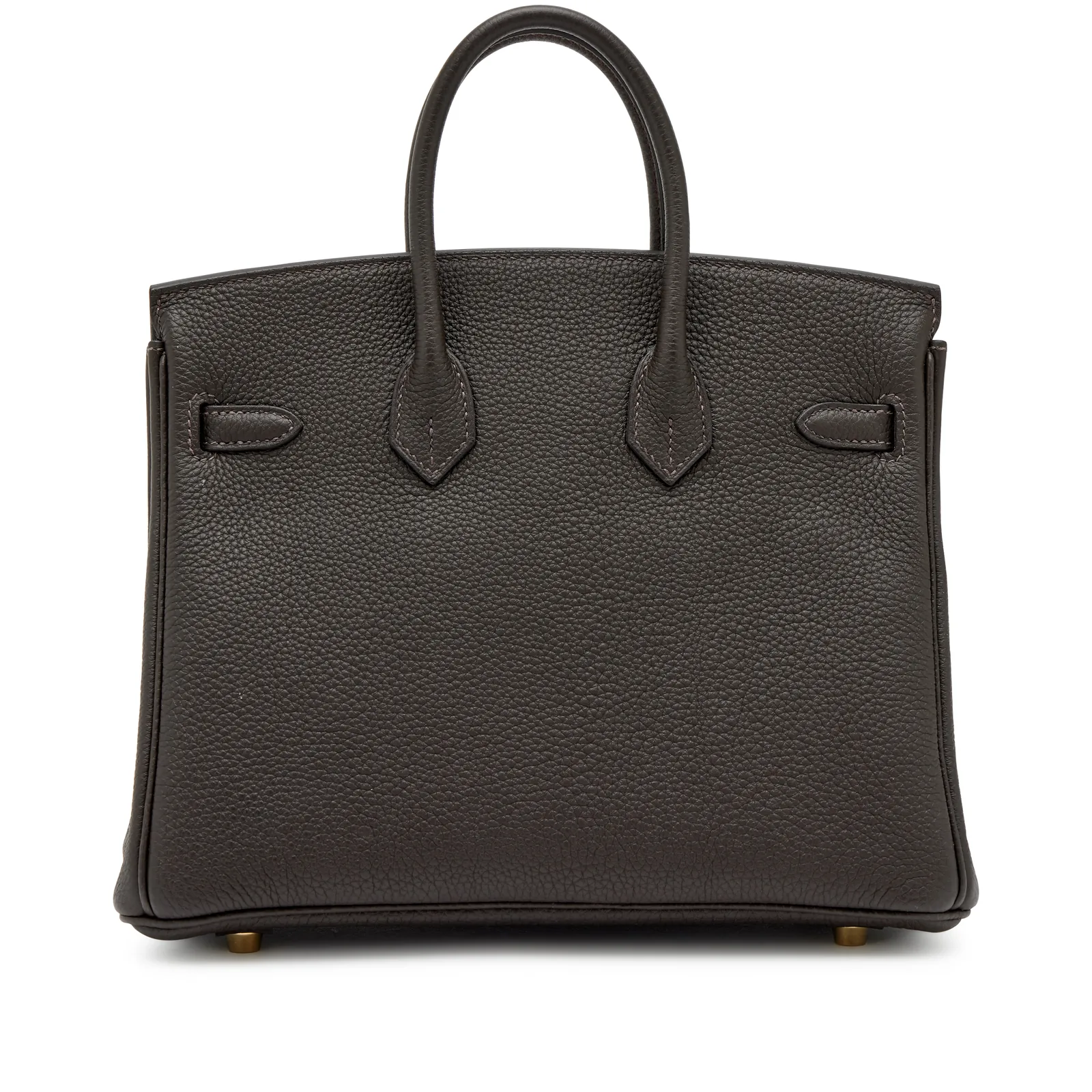 Hermès Birkin 25 Bai Brun Togo Permabrass 2025 — view 3
