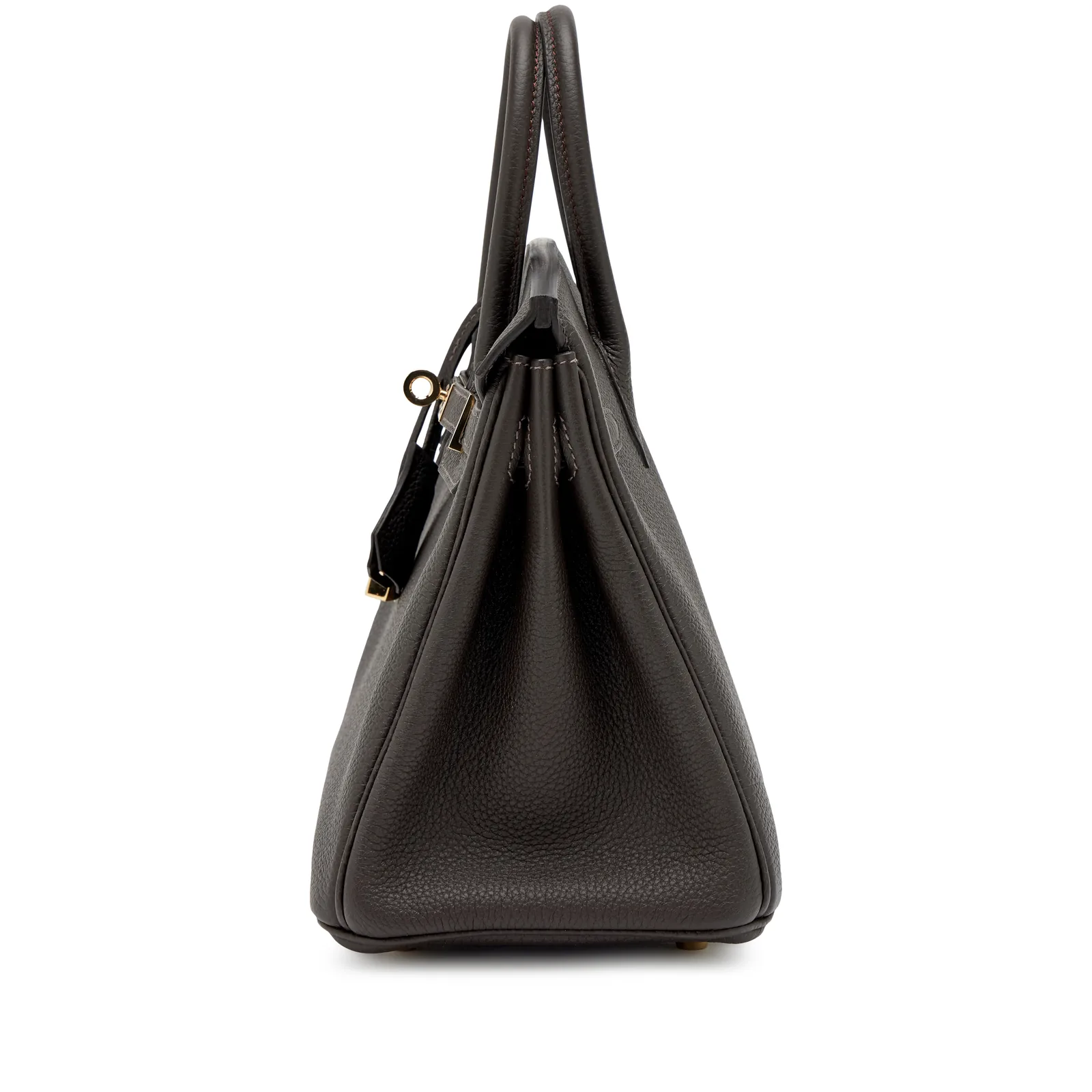 Hermès Birkin 25 Bai Brun Togo Permabrass 2025 — view 4