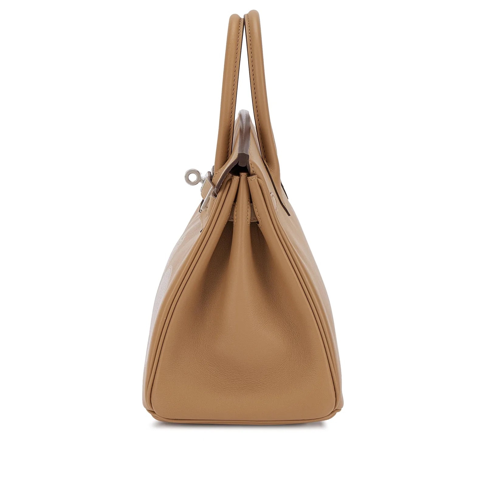 Hermès Limited Edition Birkin In & Out 25 Biscuit Swift Palladium 2023 — view 3