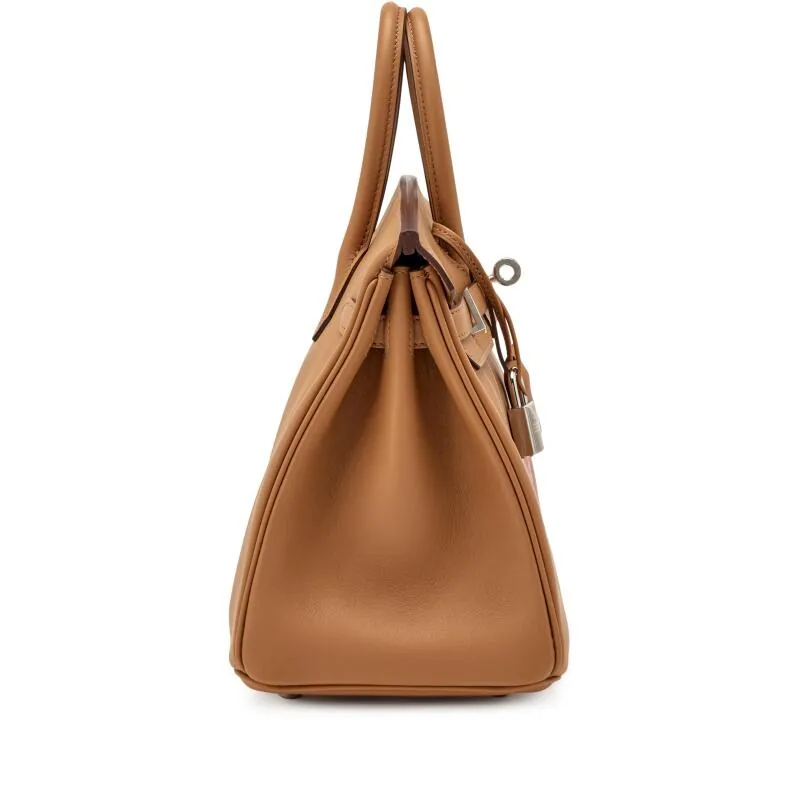 Hermès Birkin In & Out 25 Biscuit Swift Palladium 2021 — view 2