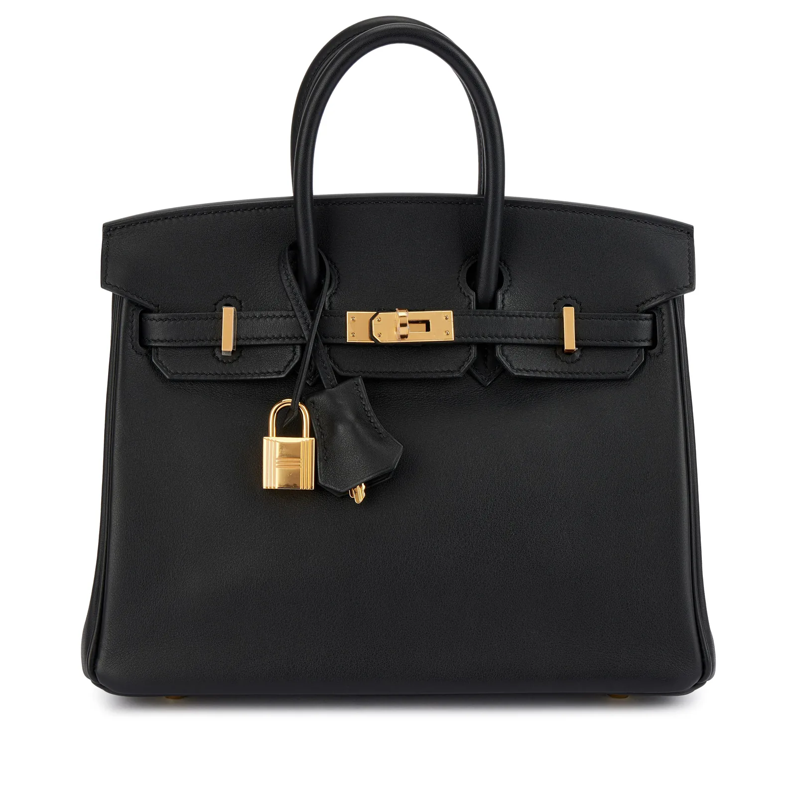 Hermès Birkin 25 Black Swift Gold 2021