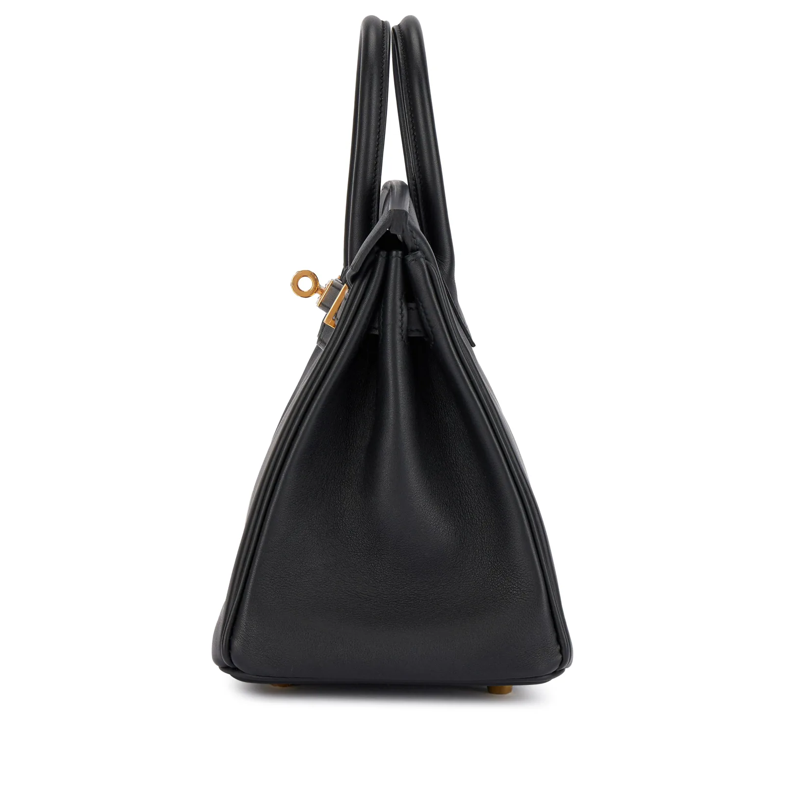 Hermès Birkin 25 Black Swift Gold 2021 — view 3