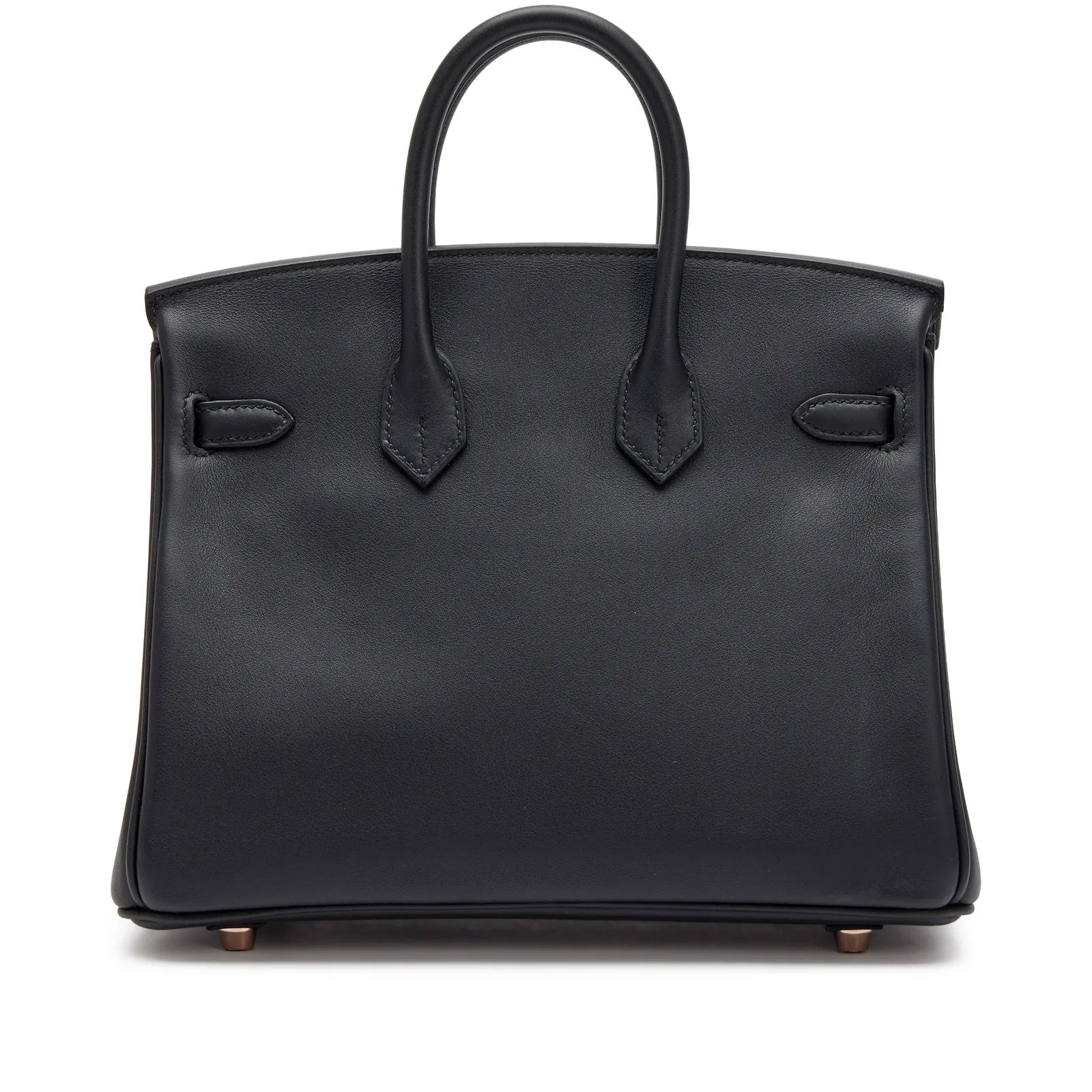 Hermès Birkin 25 Black Swift Rose Gold 2022 — view 3