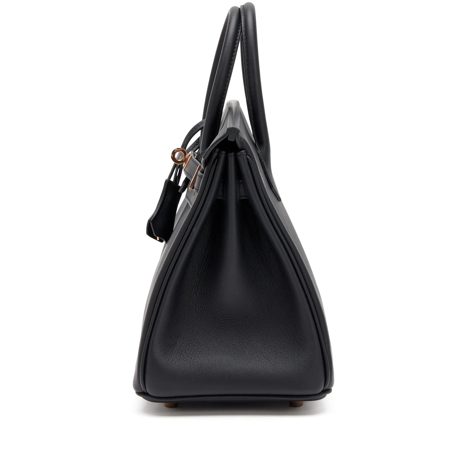 Hermès Birkin 25 Black Swift Rose Gold 2022 — view 4
