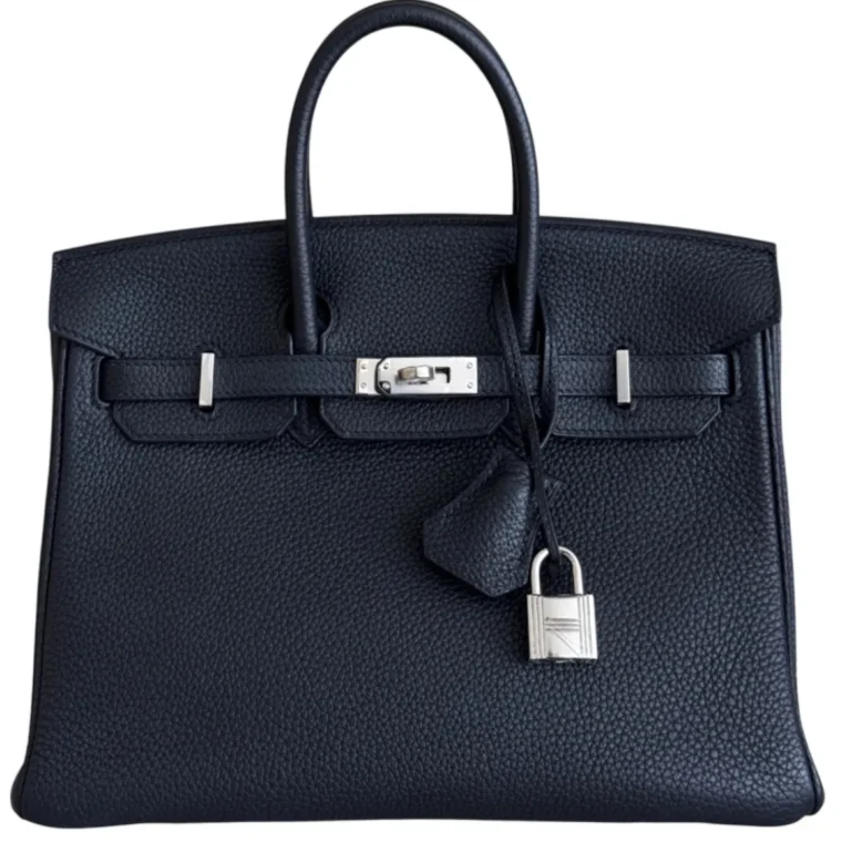 Hermès Birkin 25 Bleu Nuit Togo Palladium 2021 for Sale