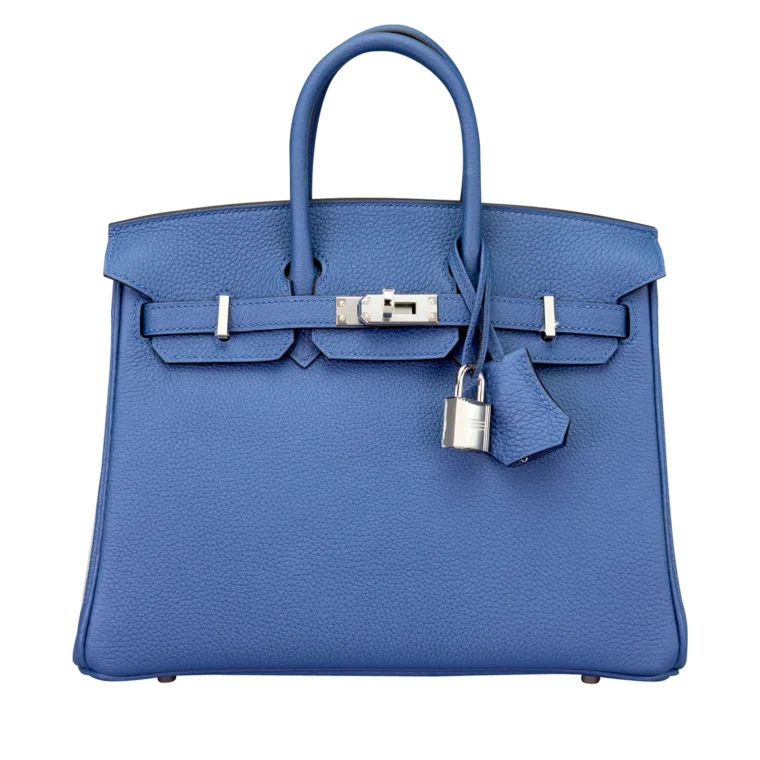 Hermès Birkin 25 Bleu Tie Togo Palladium 2025 for Sale