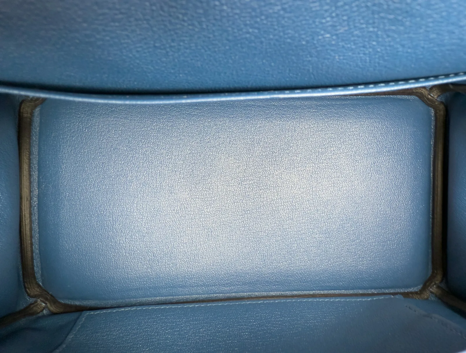 Hermès Birkin 25 Bleu Tie Togo Palladium 2025 — view 4