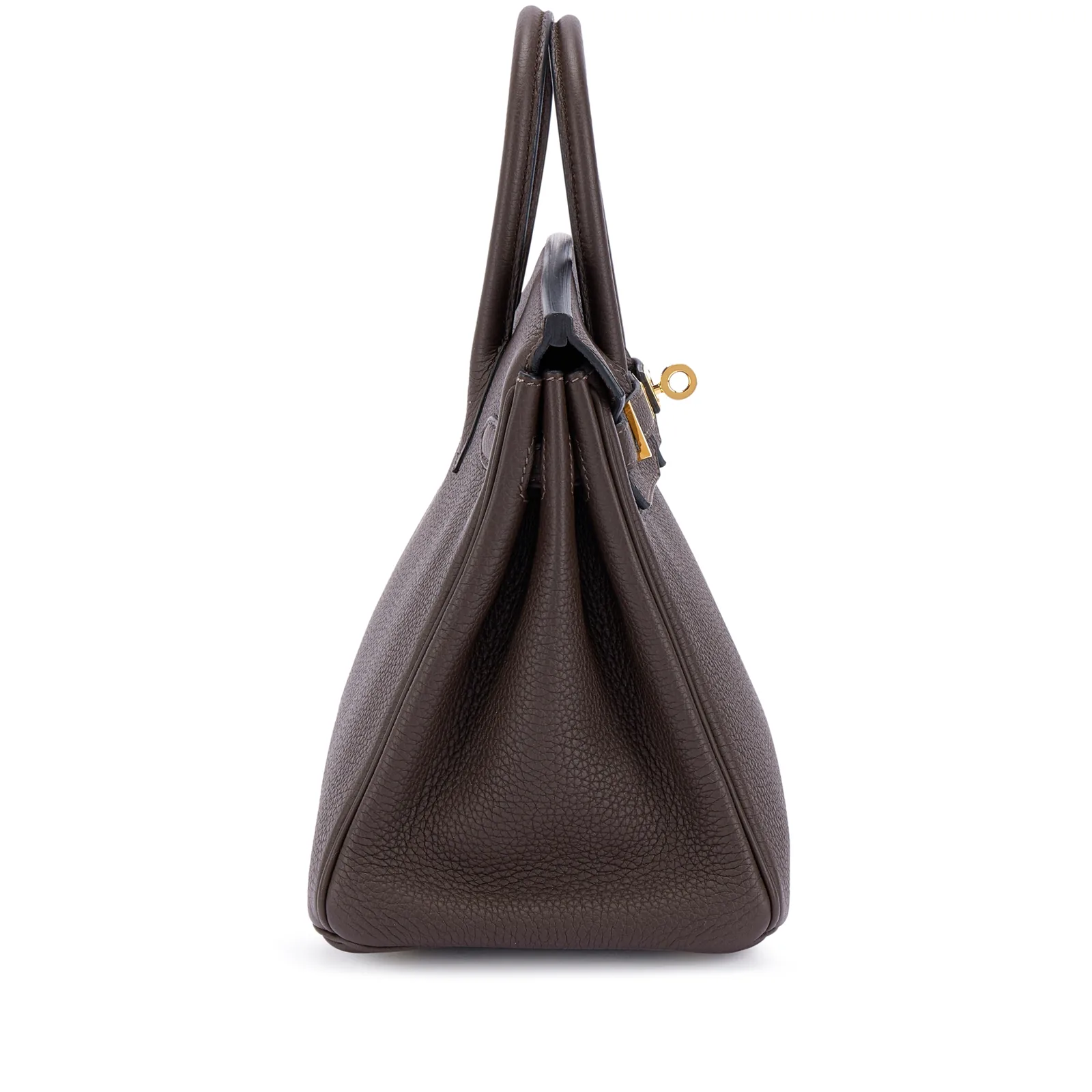 Hermès Birkin 25 Chocolat Togo Gold 2023 — view 2