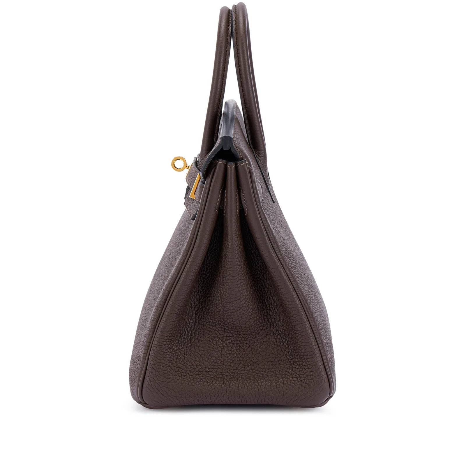 Hermès Birkin 25 Chocolat Togo Gold 2023 — view 3