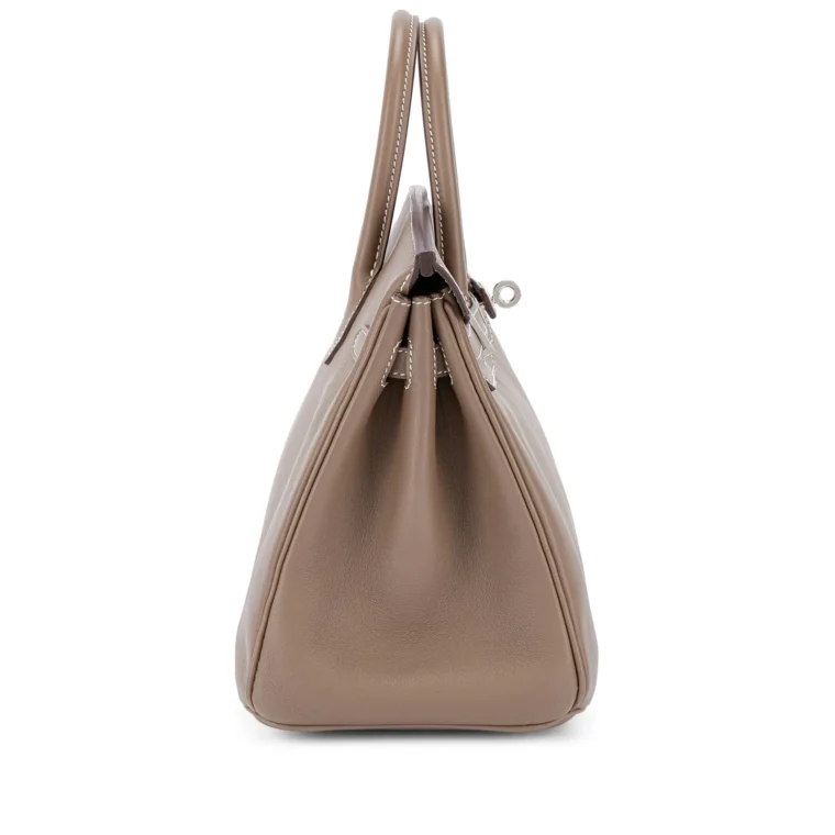 Hermès Birkin 25 Etoupe Swift Palladium 2020 for Sale — alternate view