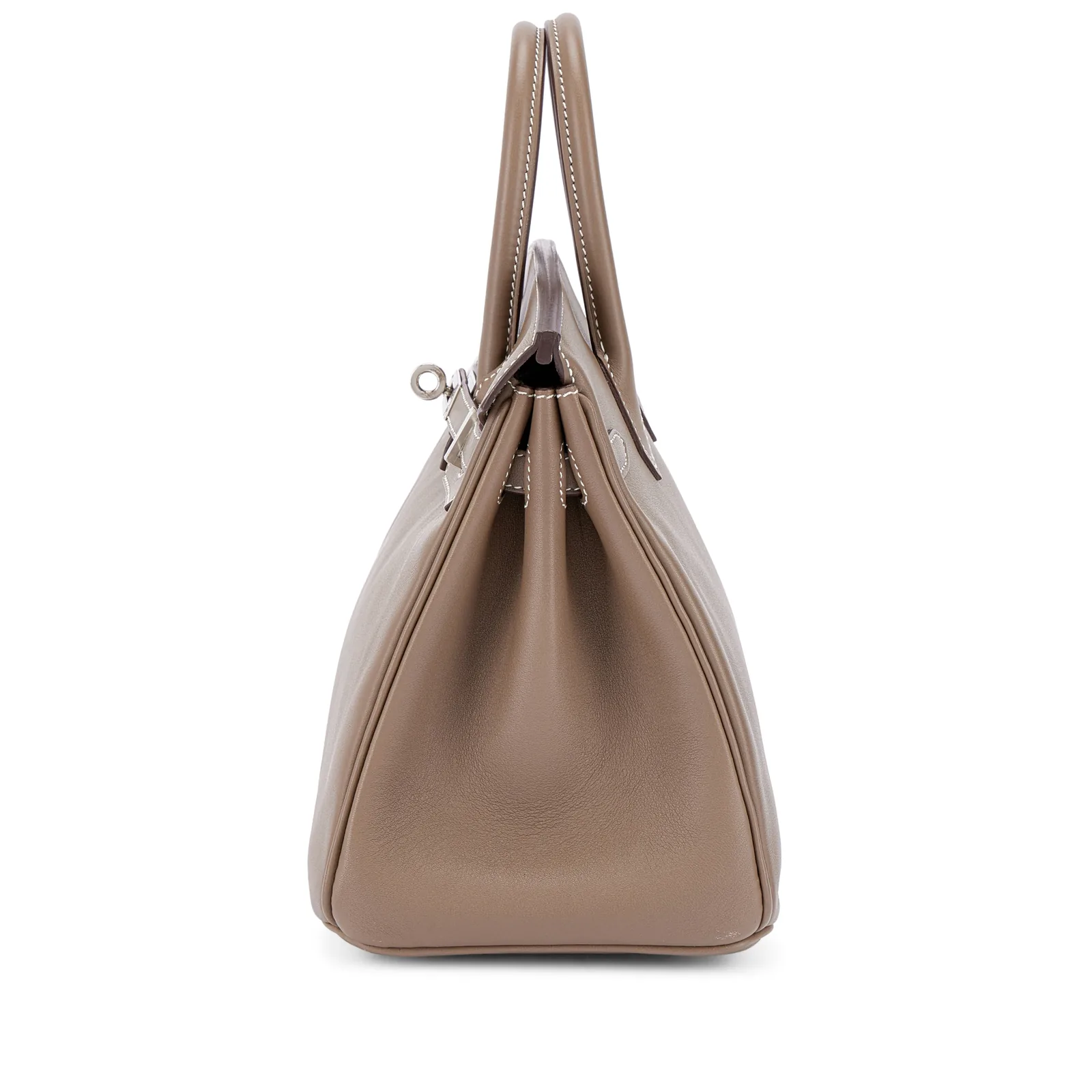 Hermès Birkin 25 Etoupe Swift Palladium 2020 — view 3