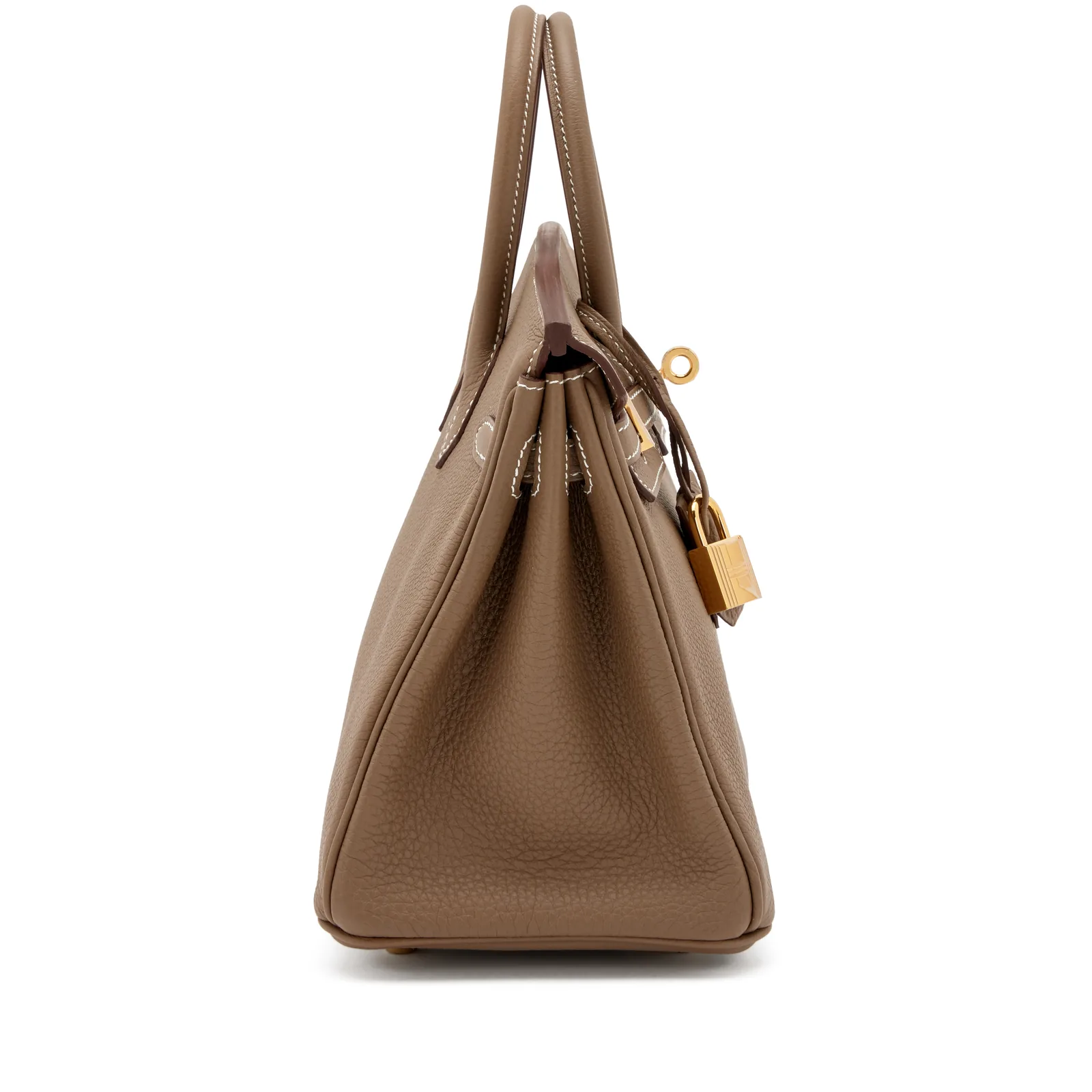Hermès Birkin 25 Etoupe Togo Gold — view 2