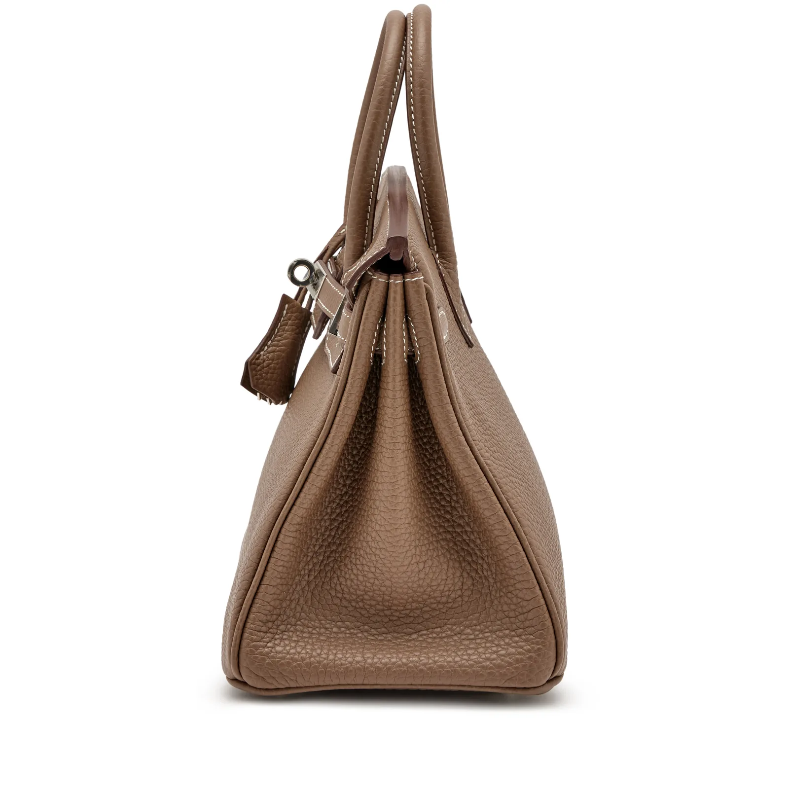Hermès Birkin 25 Etoupe Togo Palladium 2021 — view 4