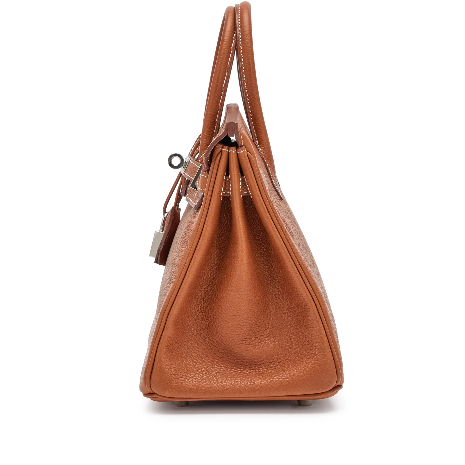 Hermès Birkin 25 Fauve Barenia Faubourg Palladium 2025 — view 4