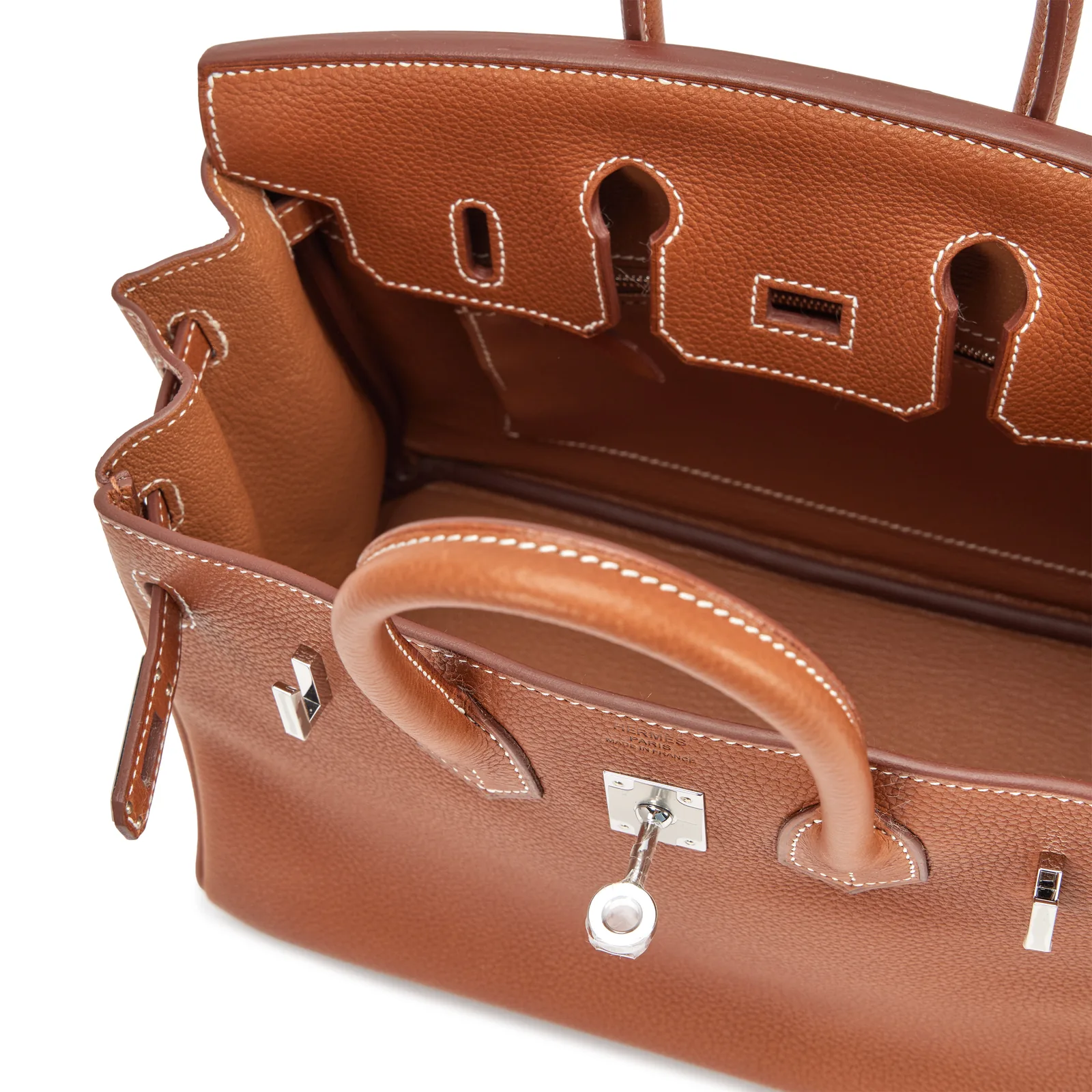 Hermès Birkin 25 Fauve Barenia Faubourg Palladium 2025 — view 6