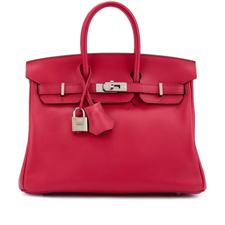 Hermès Birkin 25 Framboise Swift Palladium 2021 for Sale