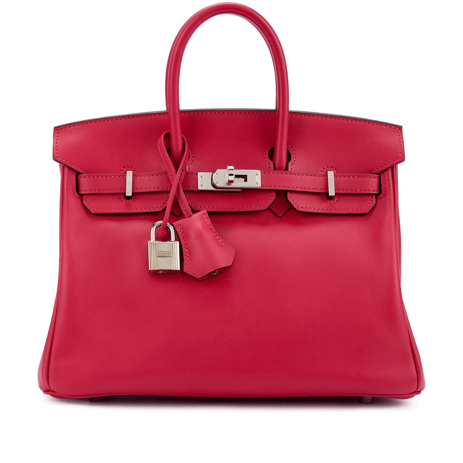 Hermès Birkin 25 Framboise Swift Palladium 2021