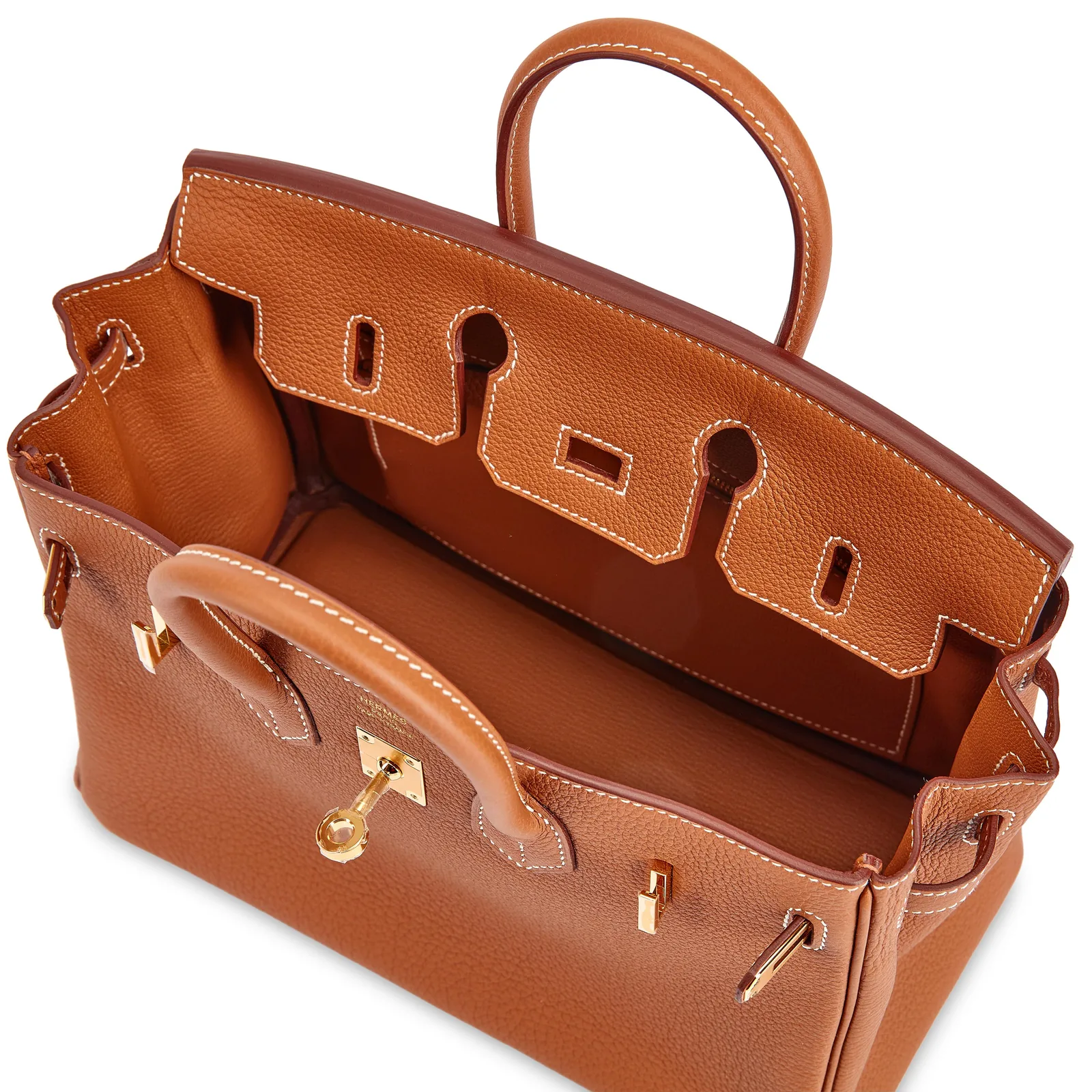 Hermès Birkin 25 Gold Togo Gold Hardware 2026 — view 6