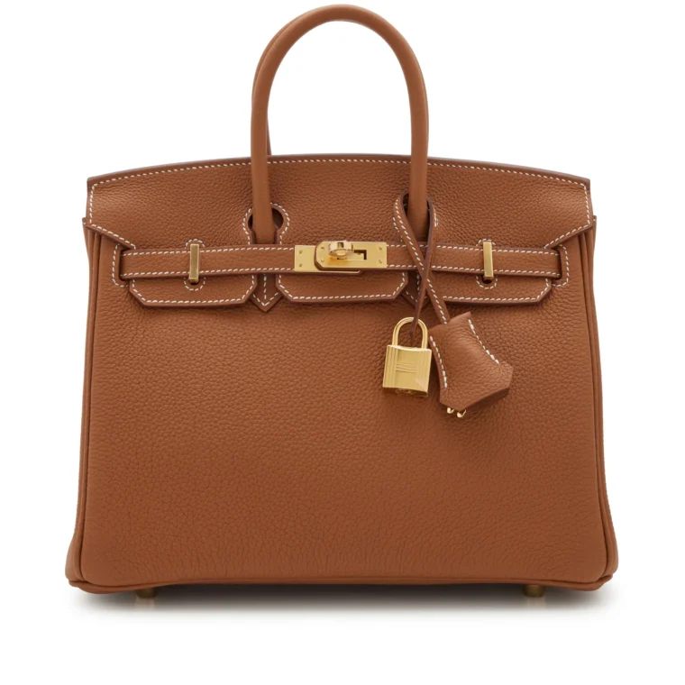 Hermès Birkin 25 Gold Togo Gold for Sale