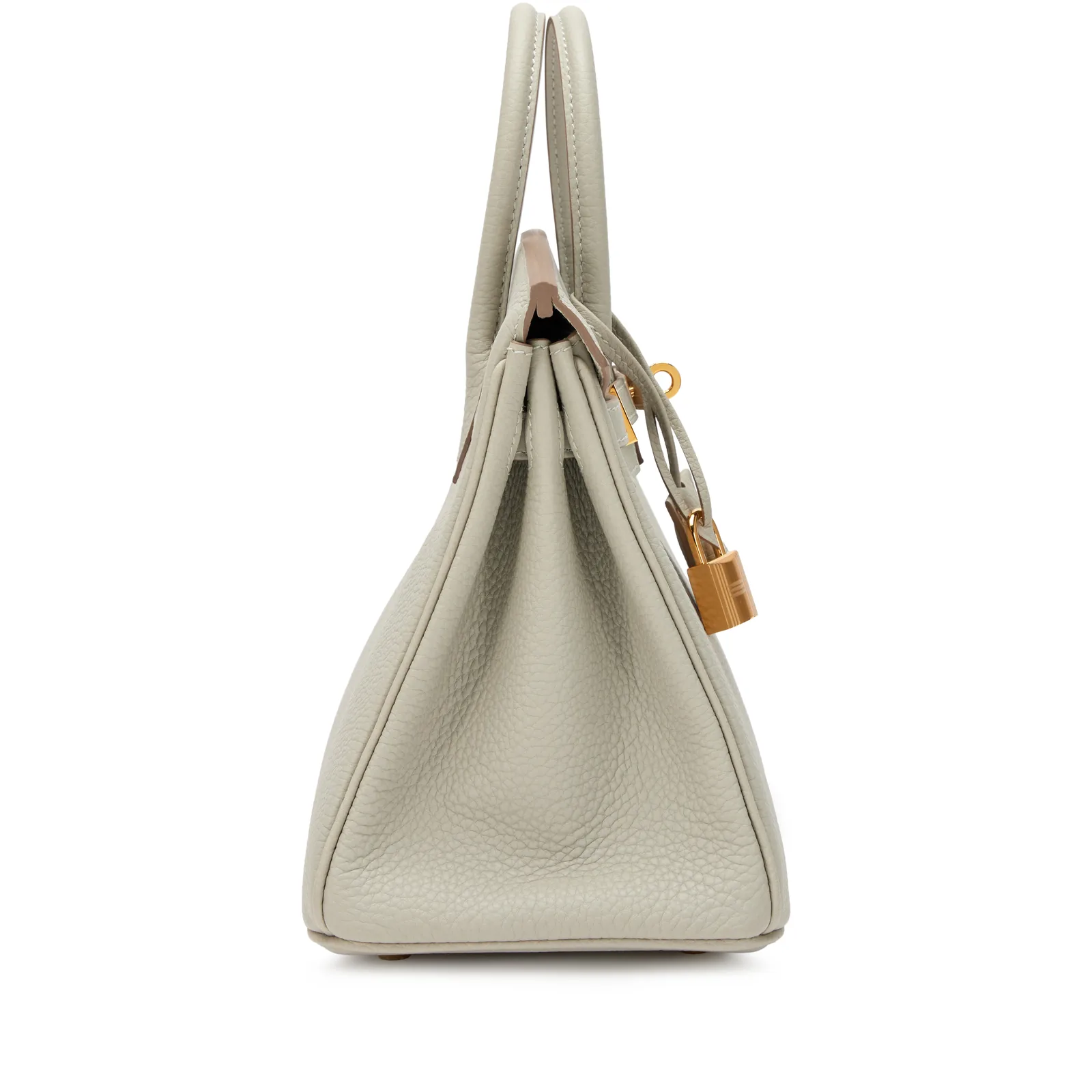 Hermès Birkin 25 Gris Perle Togo Gold 2023 — view 2