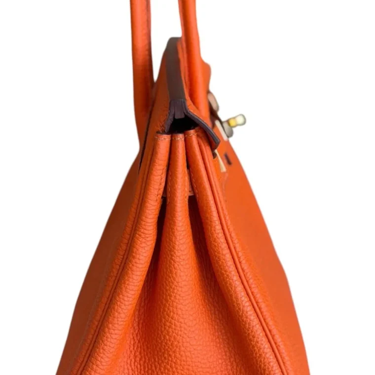 Hermès Birkin 25 Orange Togo Gold 2018 for Sale — alternate view