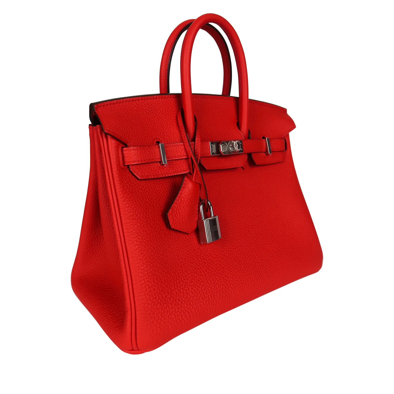 Hermès Birkin 25 Rouge de Coeur Retourne Togo Palladium 2025 — view 2
