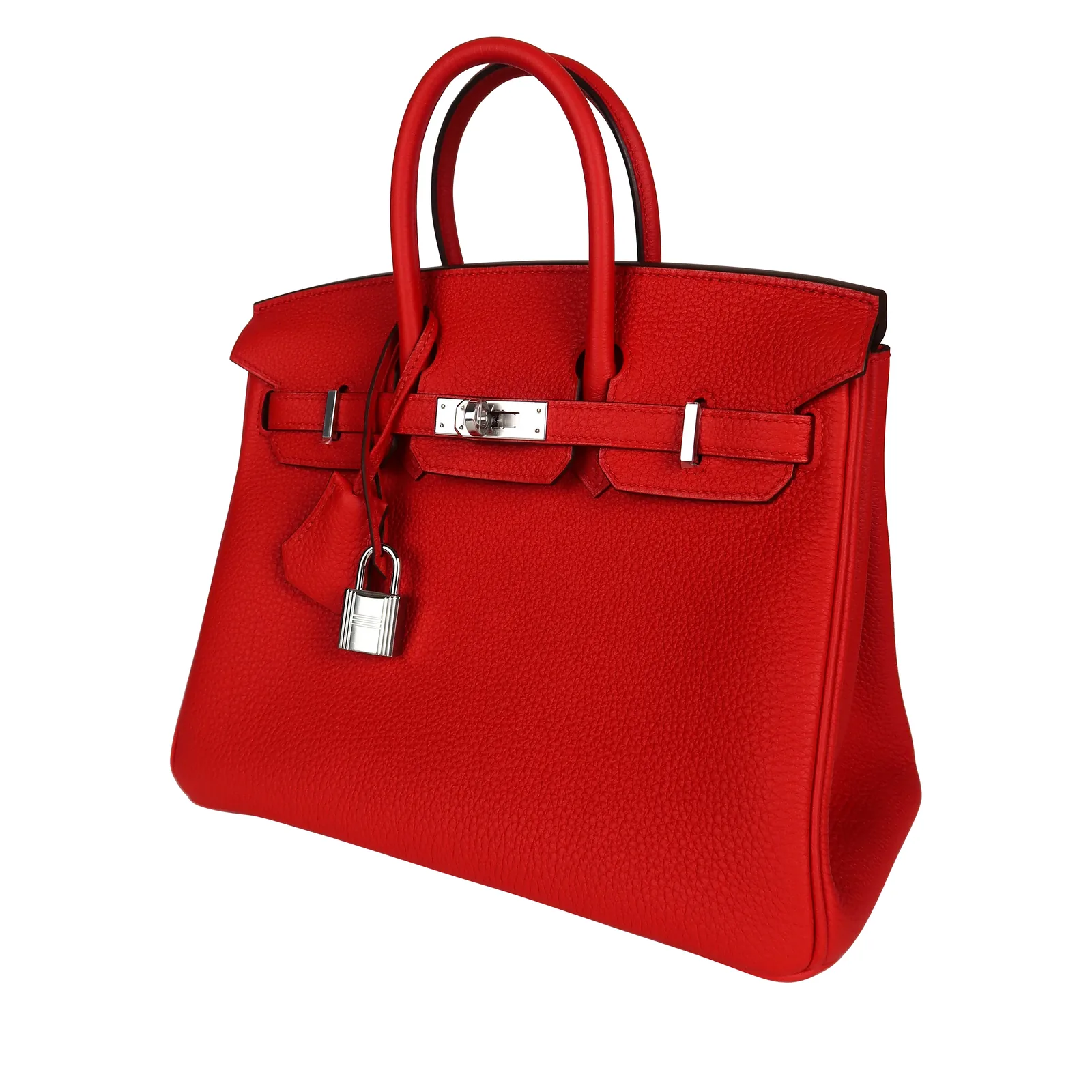Hermès Birkin 25 Rouge de Coeur Retourne Togo Palladium 2025 — view 4