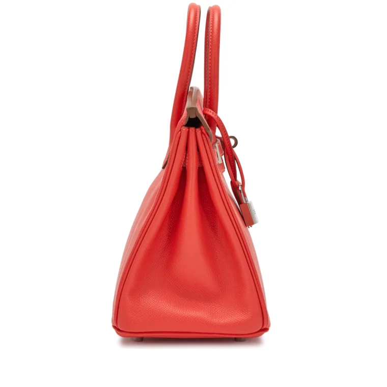 Hermès Birkin 25 Rose Jaipur Epsom Palladium 2014 for Sale — alternate view