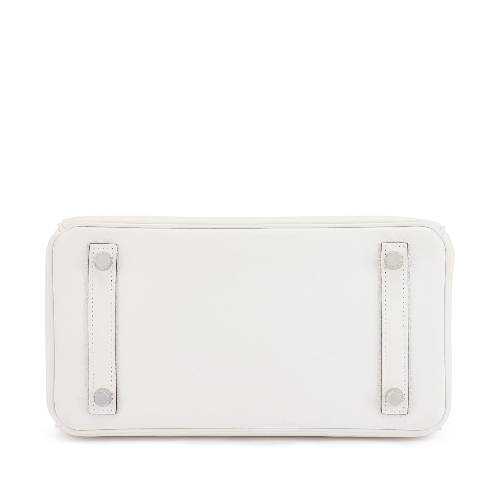 Hermès Limited Edition Birkin In & Out 25 White Swift Palladium 2023 — view 5