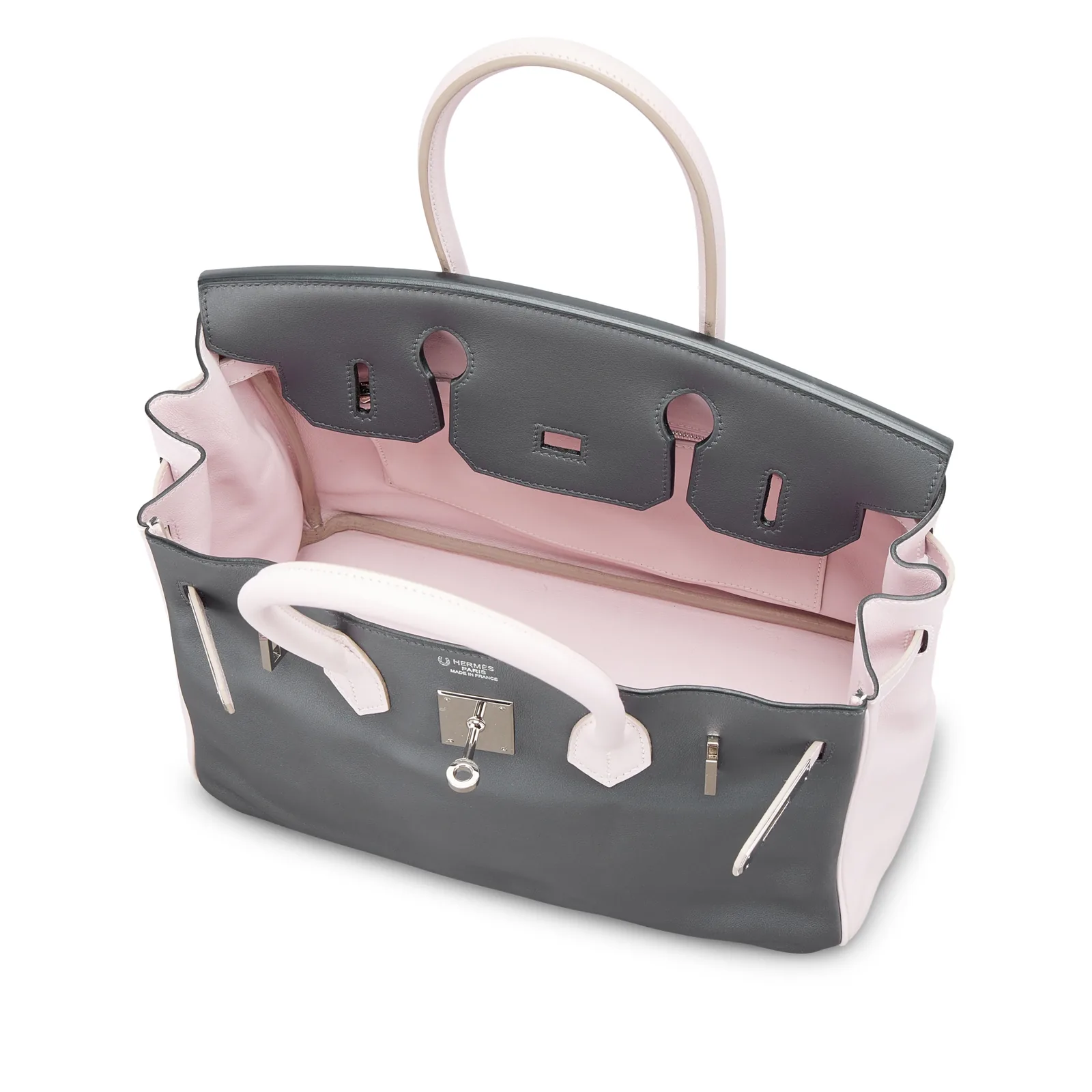 Hermès Birkin 30 Ardoise Swift Palladium 2008 — view 6