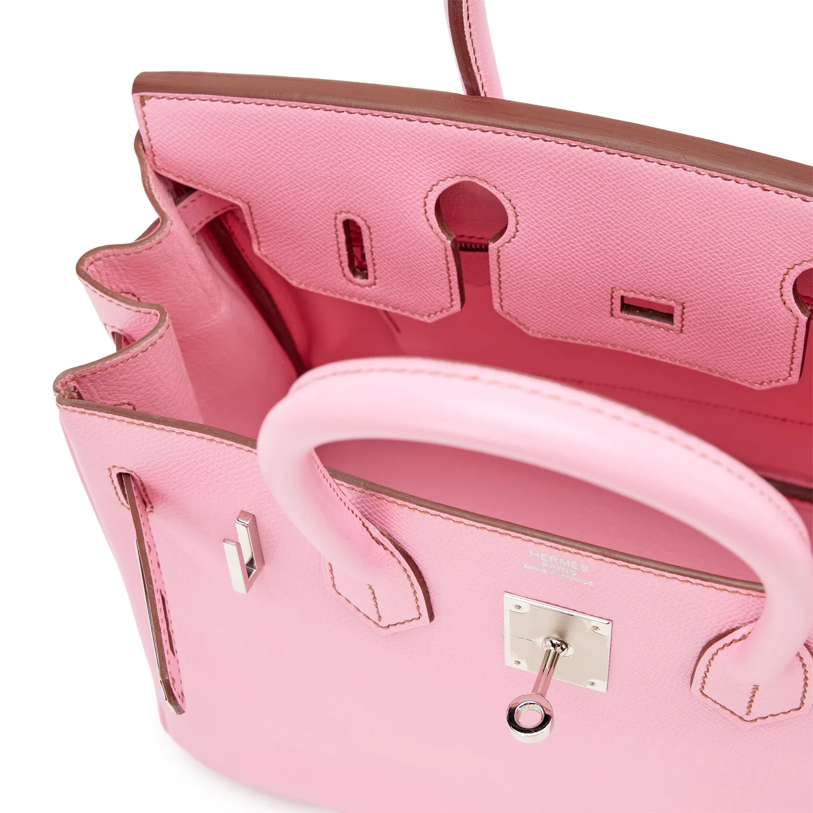 Hermès Birkin 30 Bubblegum Pink 5P Epsom Palladium 2011 — view 6