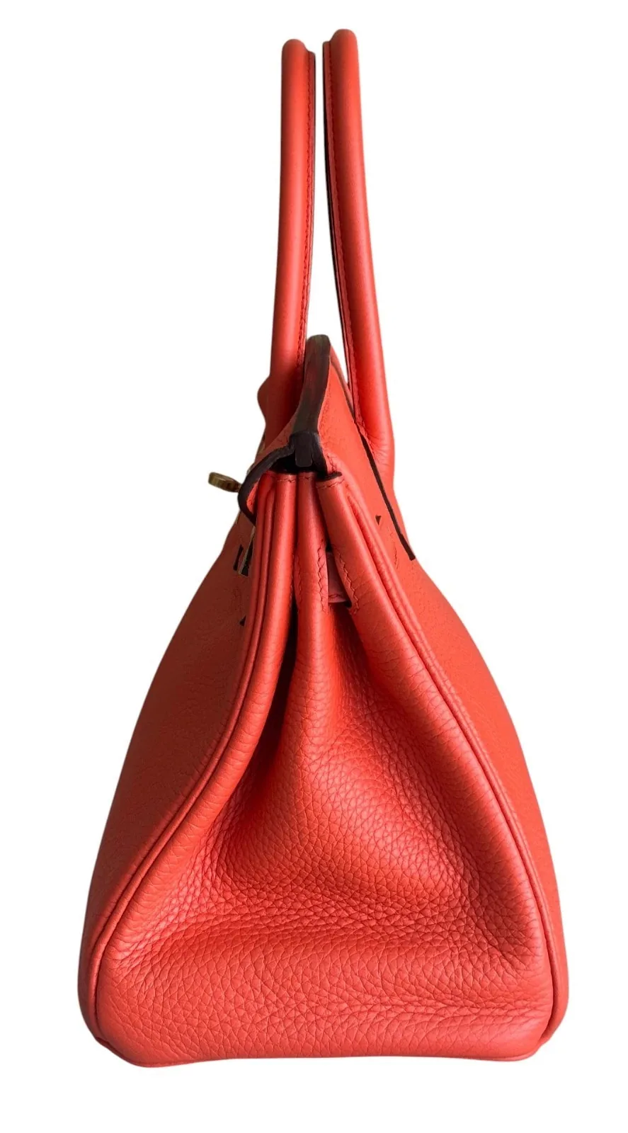 Hermès Birkin 30 Poppy Togo Gold 2015 — view 4