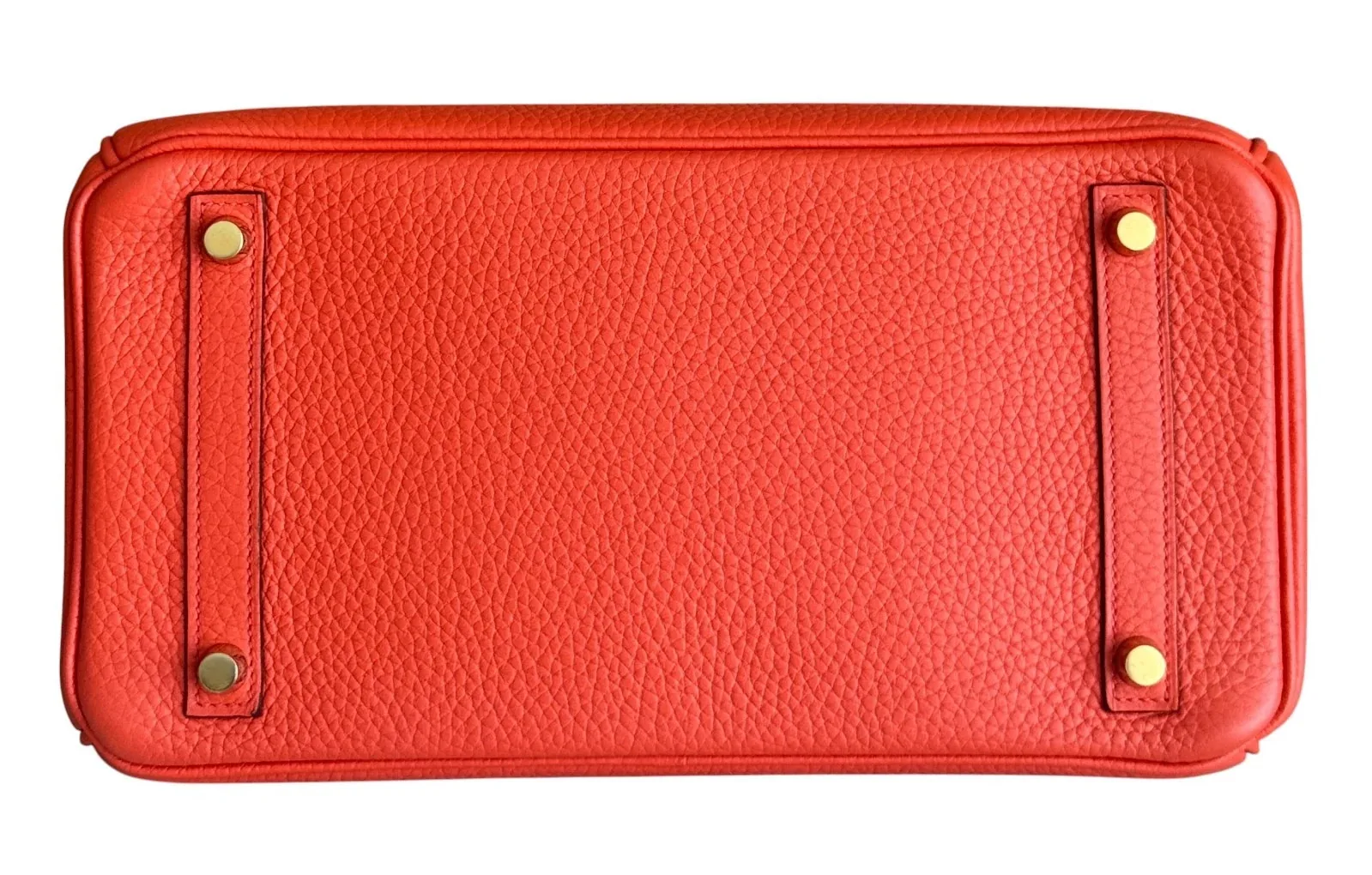 Hermès Birkin 30 Poppy Togo Gold 2015 — view 5
