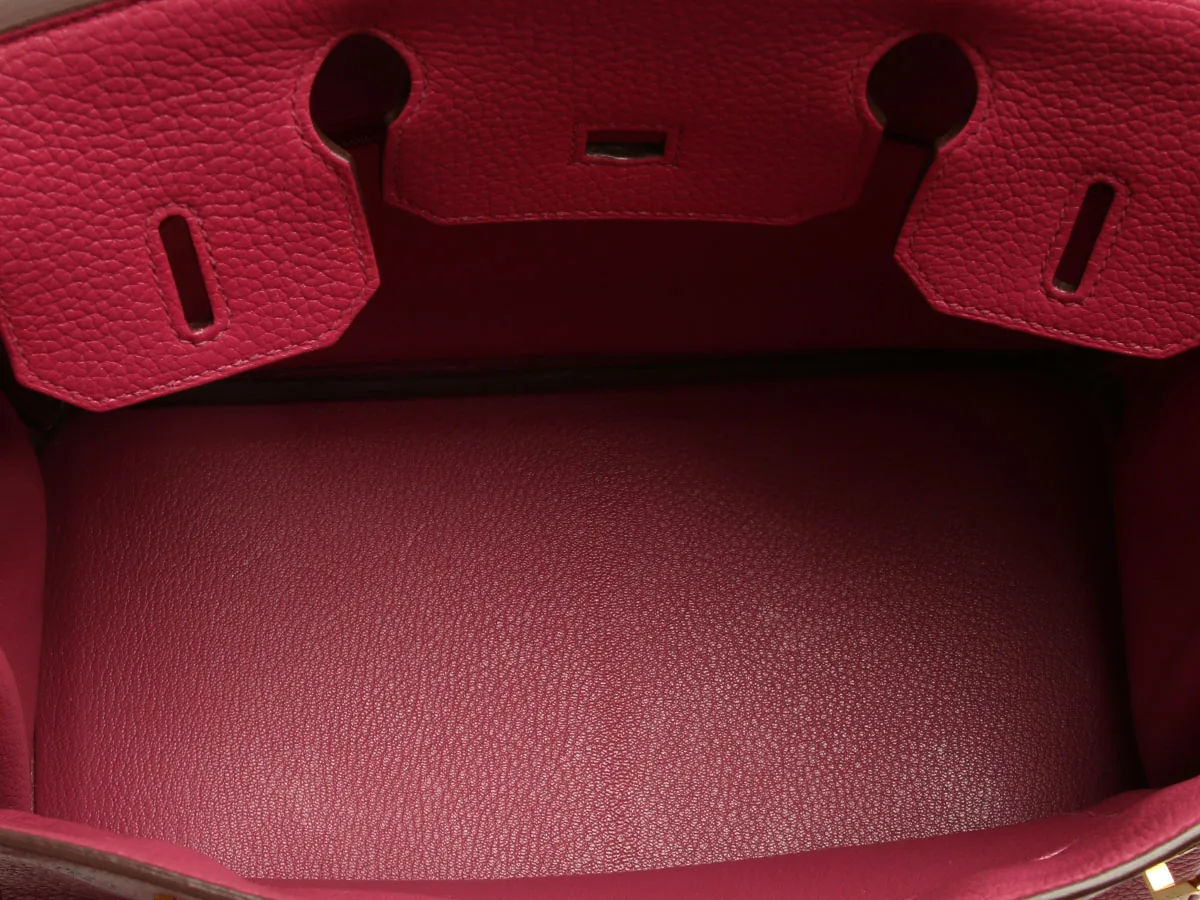Hermès Birkin 30 Tosca Fjord Gold 2014 — view 6