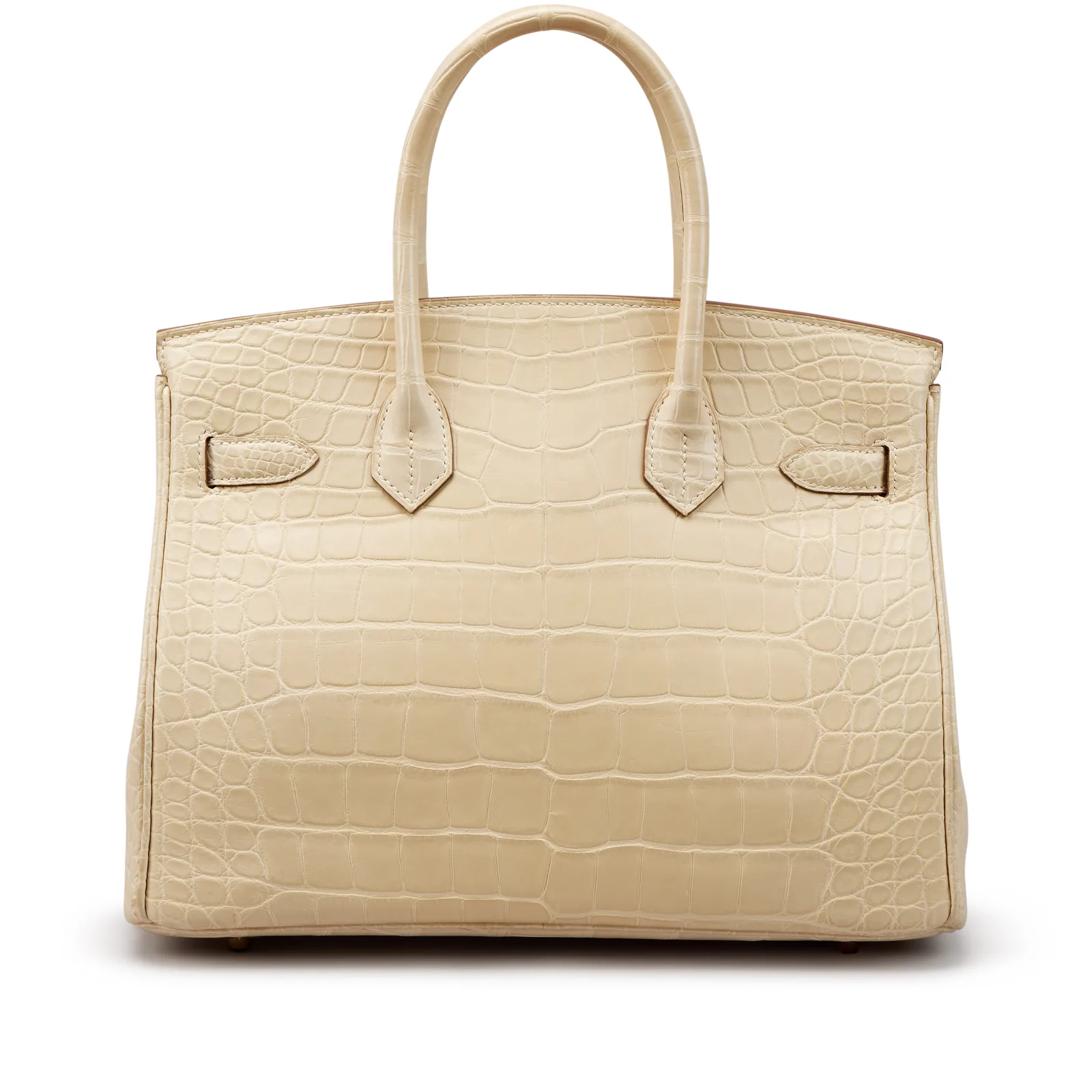 Hermès Birkin 30 Vanille Matte Alligator Gold 2020 — view 2