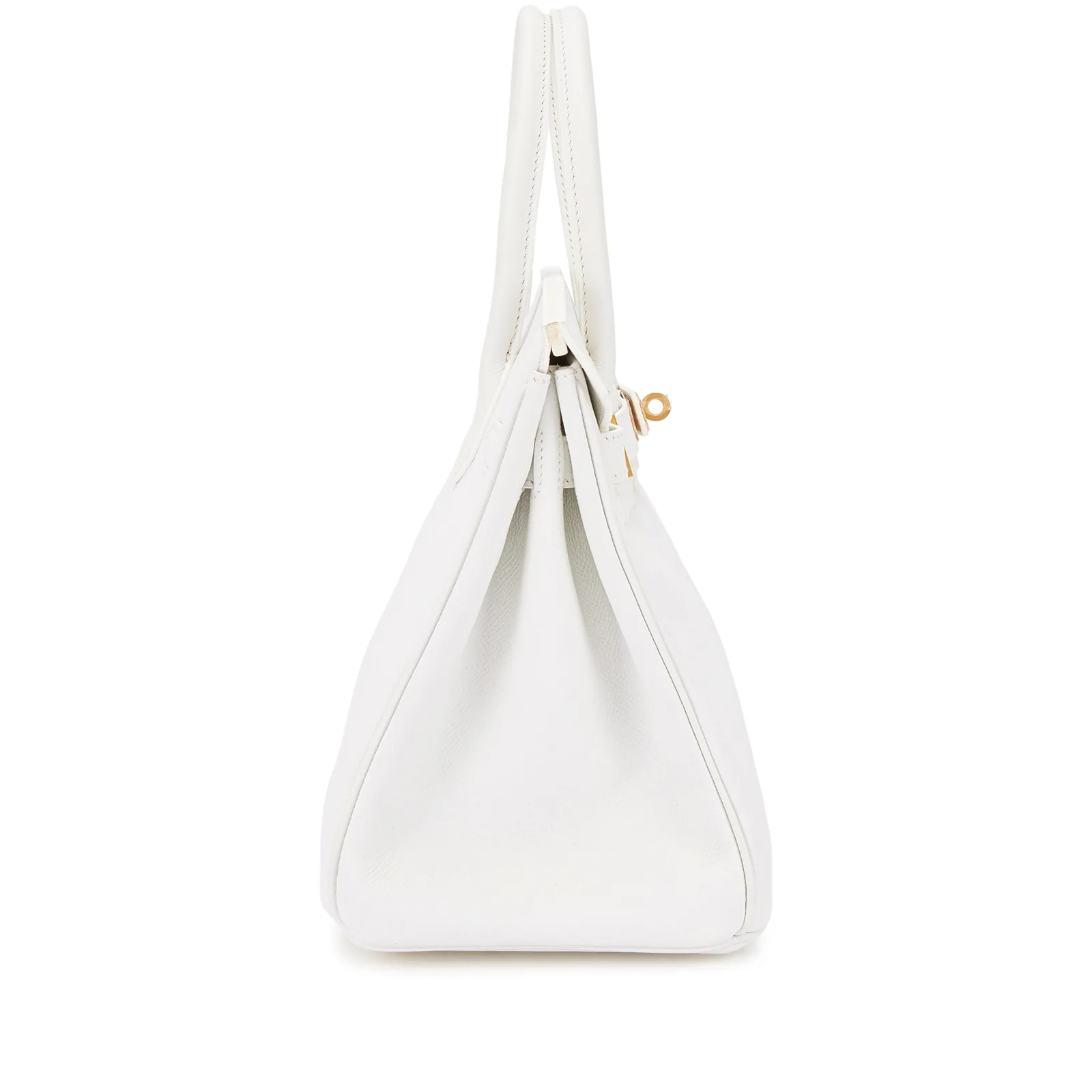 Hermès Birkin 30 White Epsom Gold 2010 — view 2
