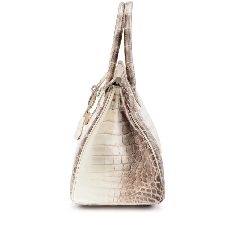 Hermès Himalaya Birkin 30 White Matte Niloticus Crocodile Palladium 2016 for Sale — alternate view