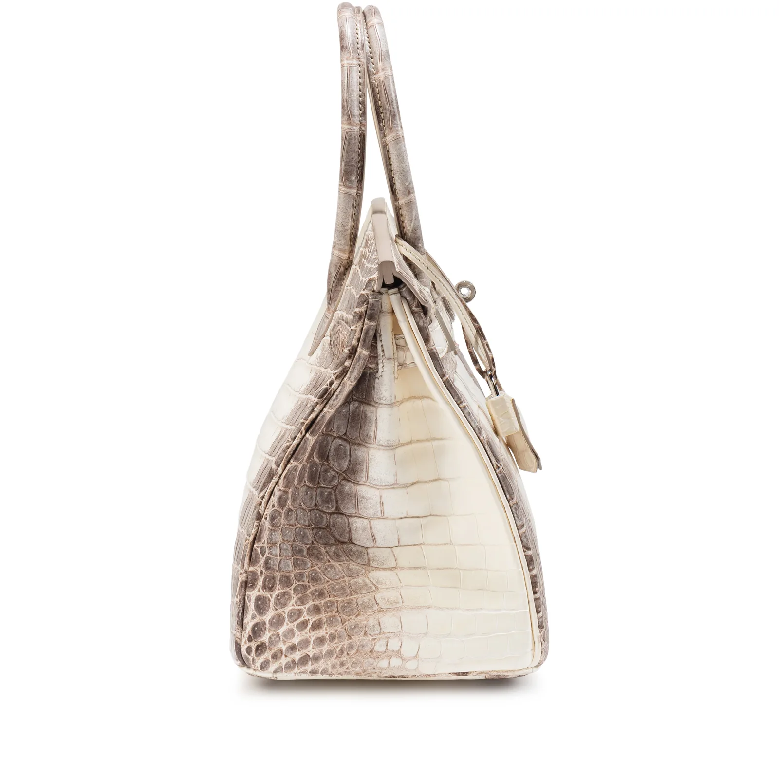 Hermès Himalaya Birkin 30 White Matte Niloticus Crocodile Palladium 2016 — view 3