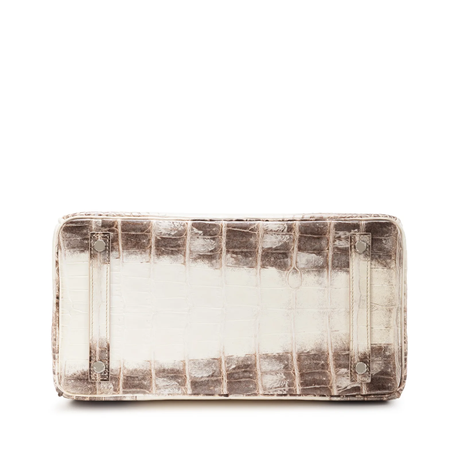 Hermès Himalaya Birkin 30 White Matte Niloticus Crocodile Palladium 2016 — view 5